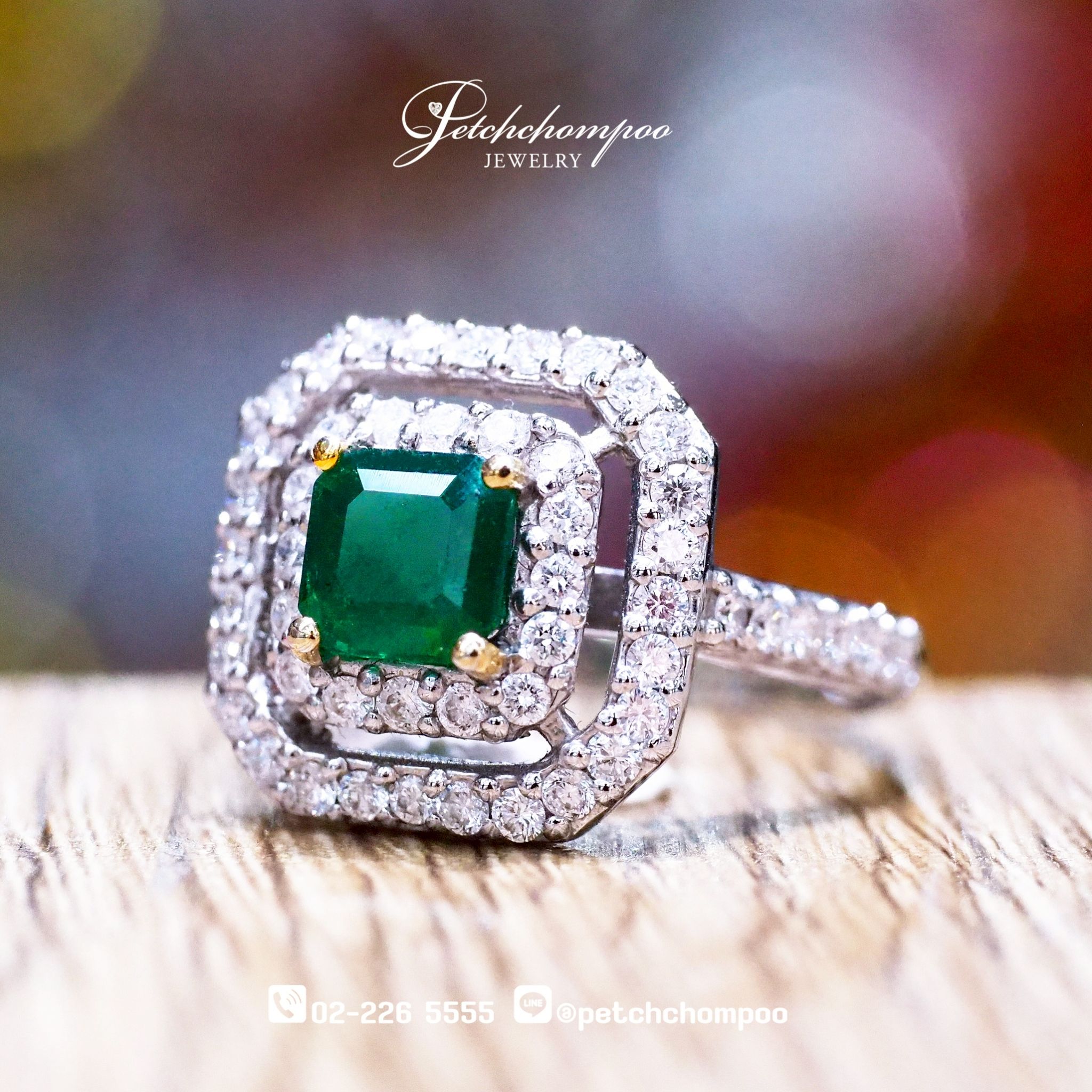 [021203] Co lum bia Emerald Ring Discount 37,500