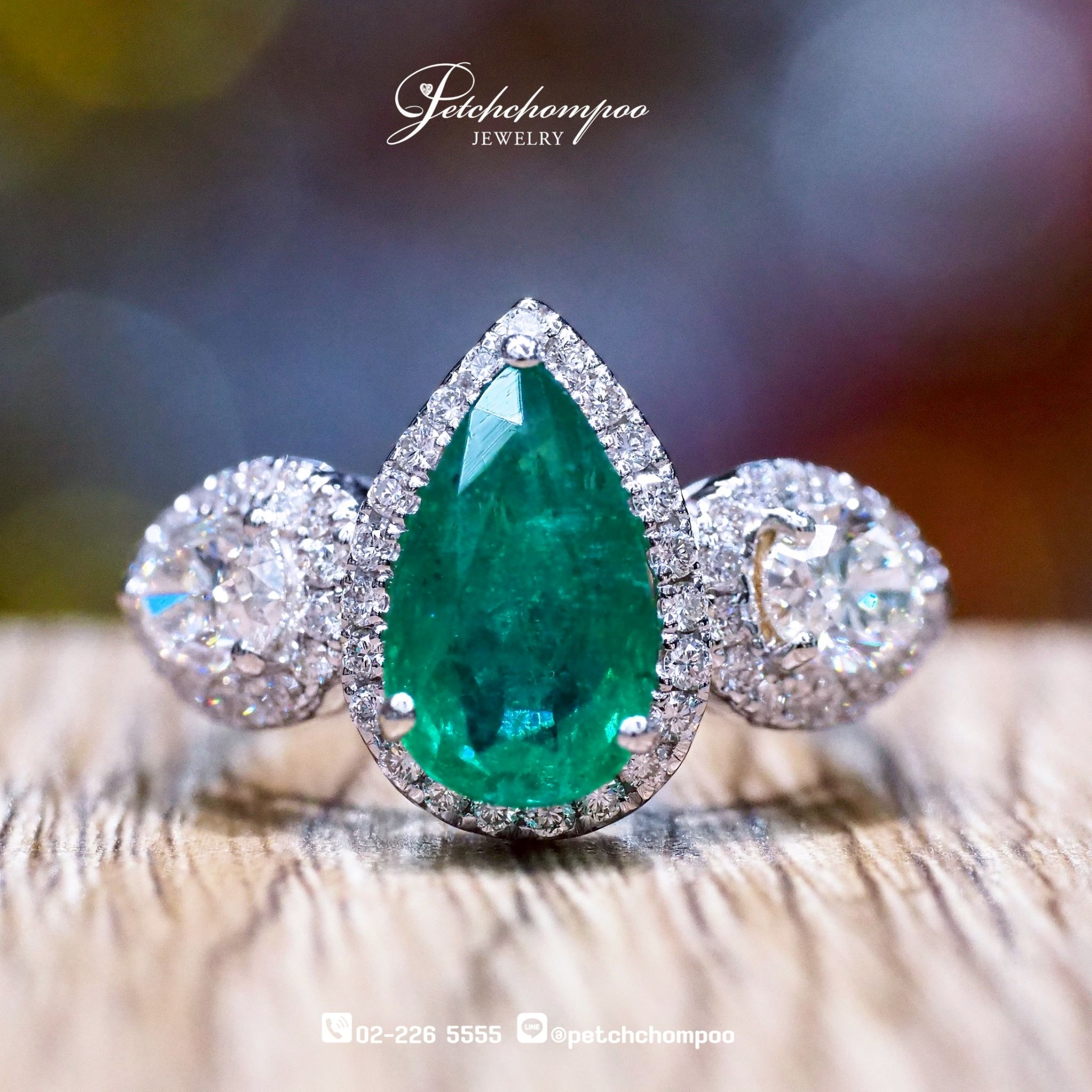 [28544] Zambian emerald ring  139,000 