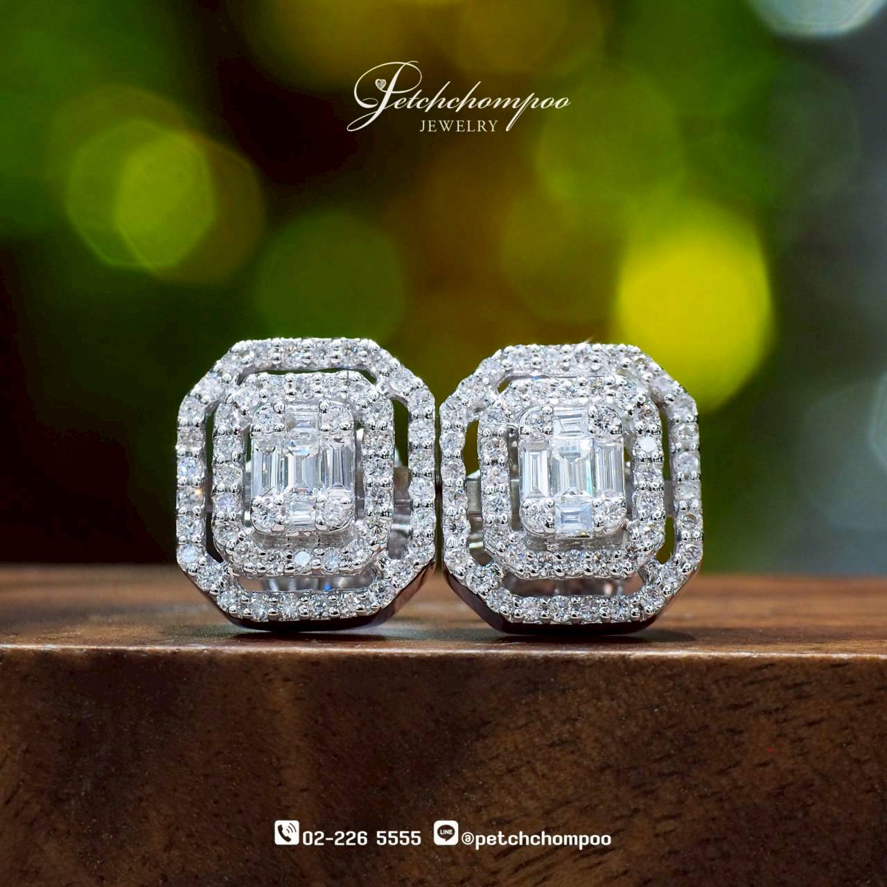 [30329] Eternal Geometry™ 0.60ct Diamond Earrings  59,000 