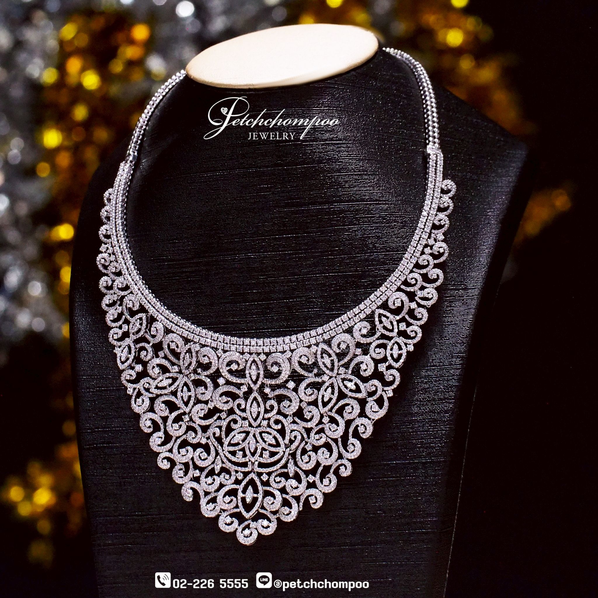 [023941] Diamond necklace  1,290,000 