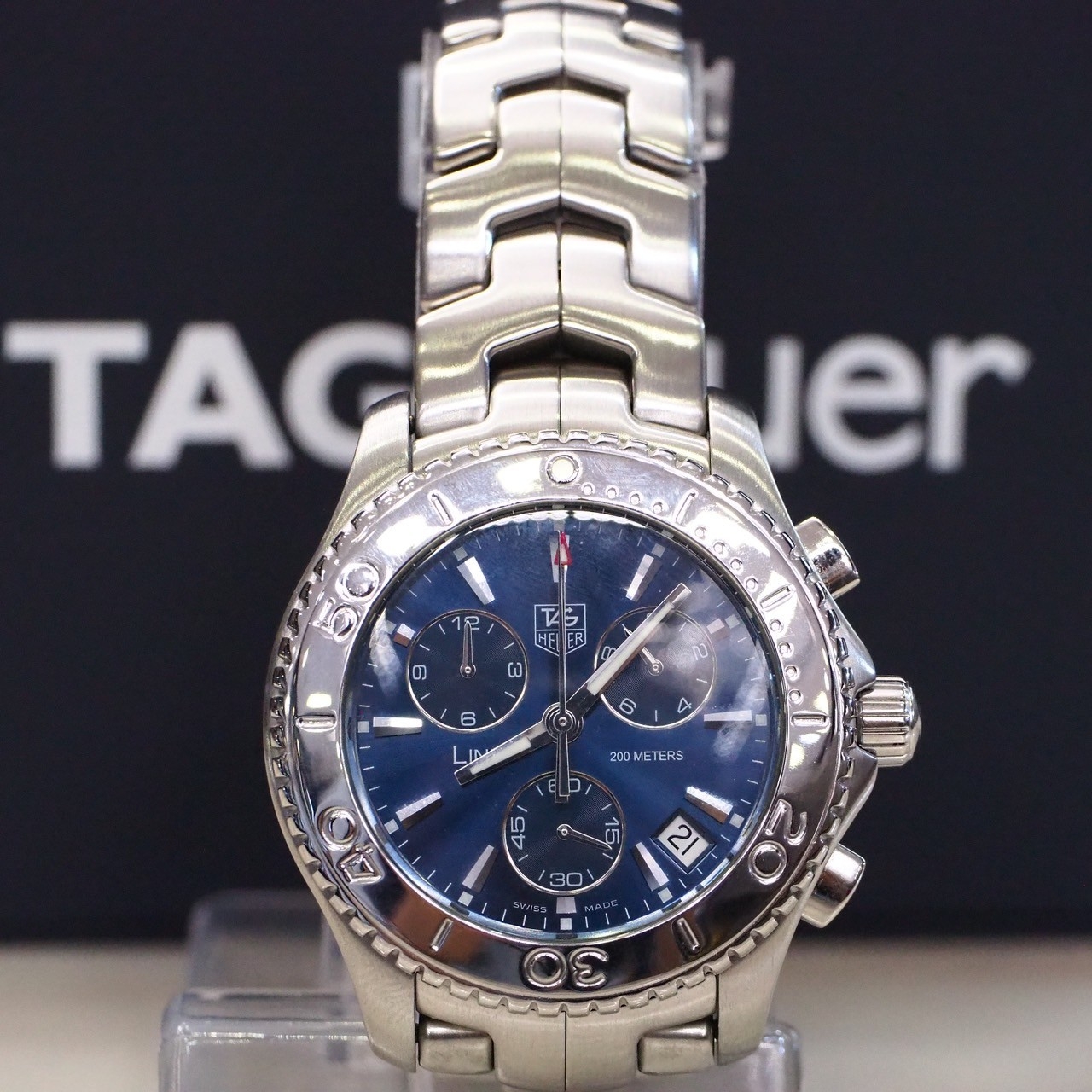 [29504] TAG Heuer Link Chronograph Ref. GA1585  39,000 