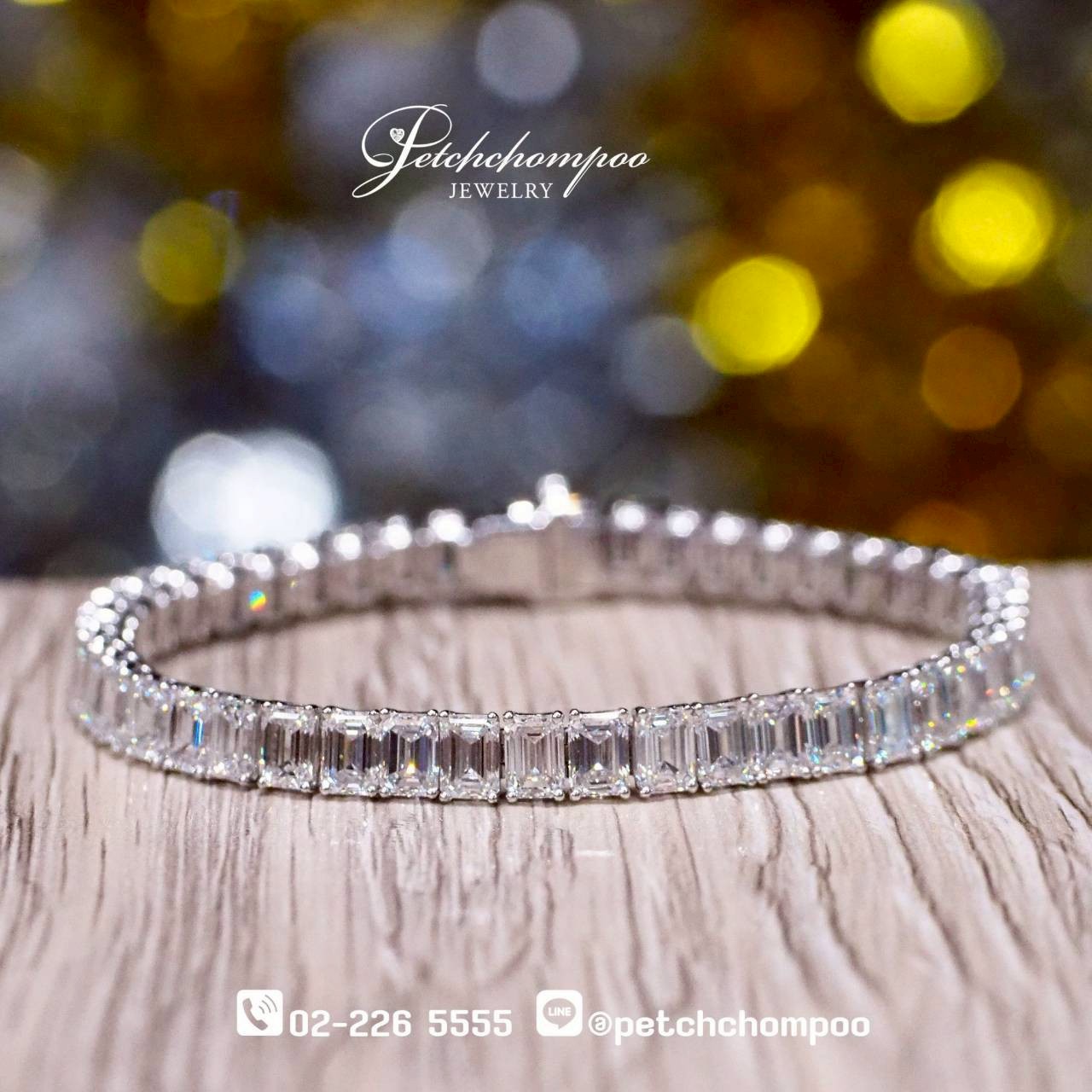 [29899] “Baguette Allure™” Diamond Bracelet – 15.83 Carats of Emerald-Cut GIA Certified Diamonds Discount 899,000