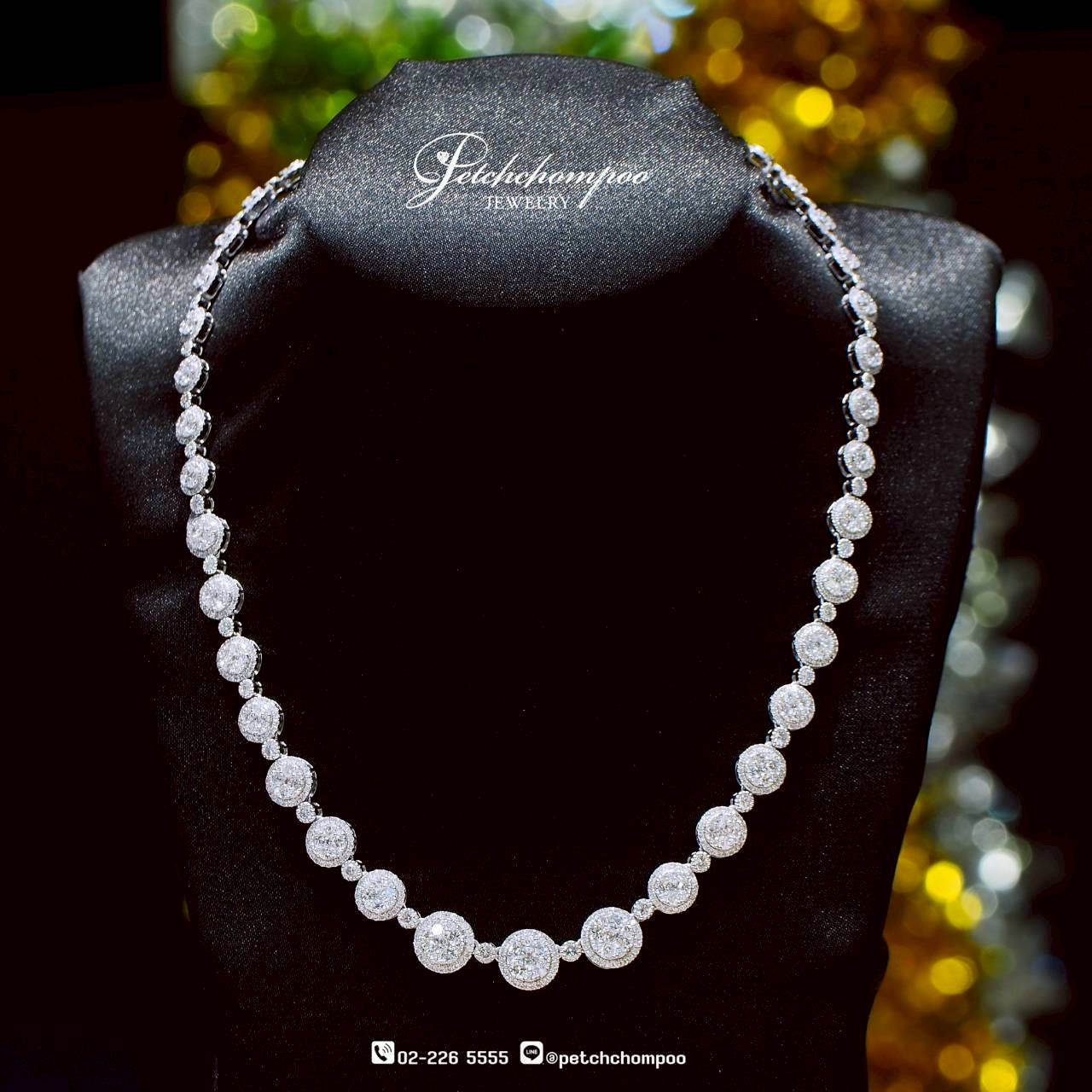 [30320] Celestial Symphony™ 10.05 Carat Diamond Necklace  290,000 