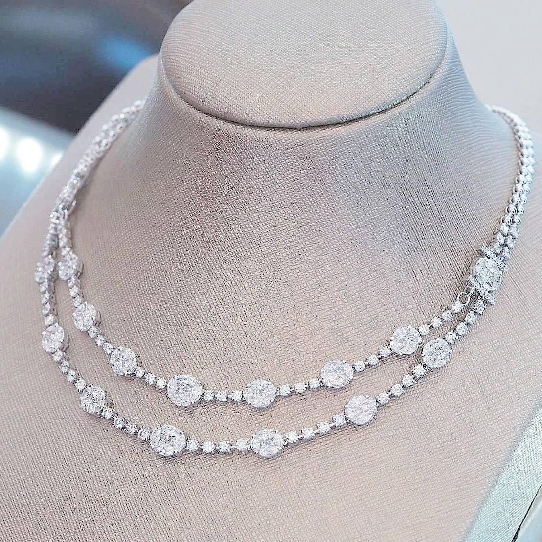 [004121] Diamond Necklace Discount 599,000