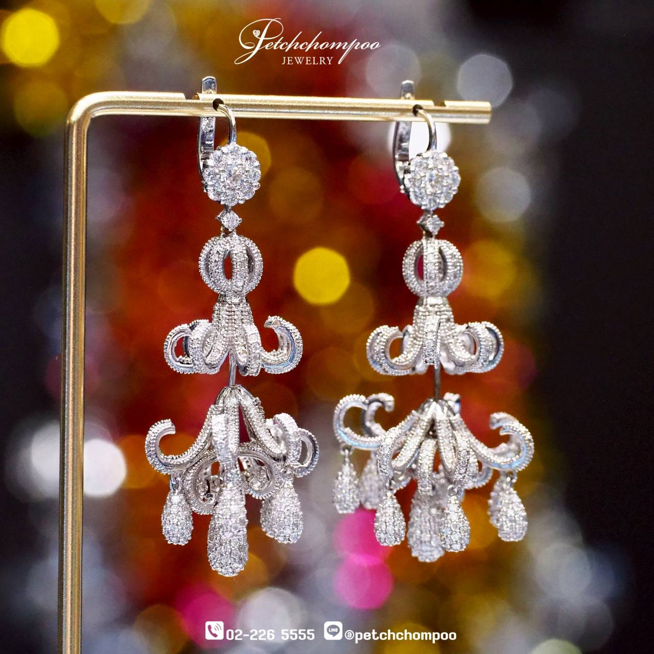 [020974] Diamond earrings  299,000 