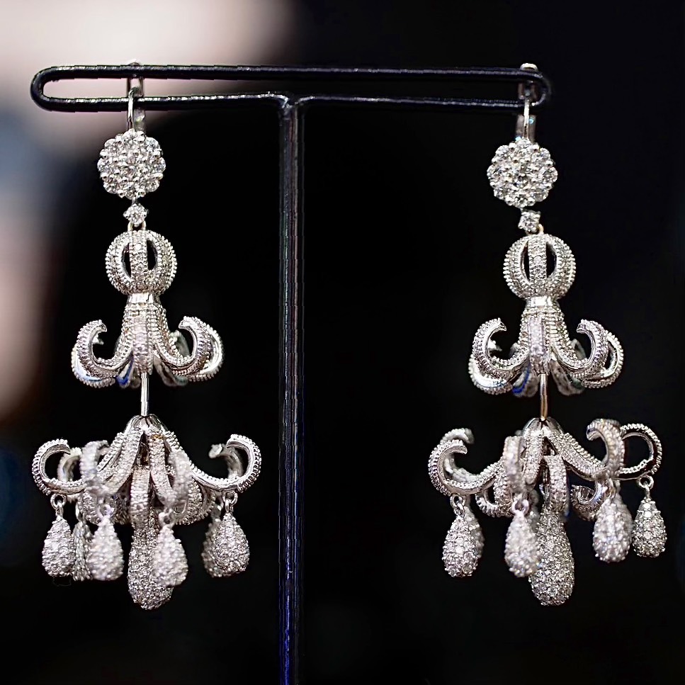 [020974] Diamond earrings  299,000 