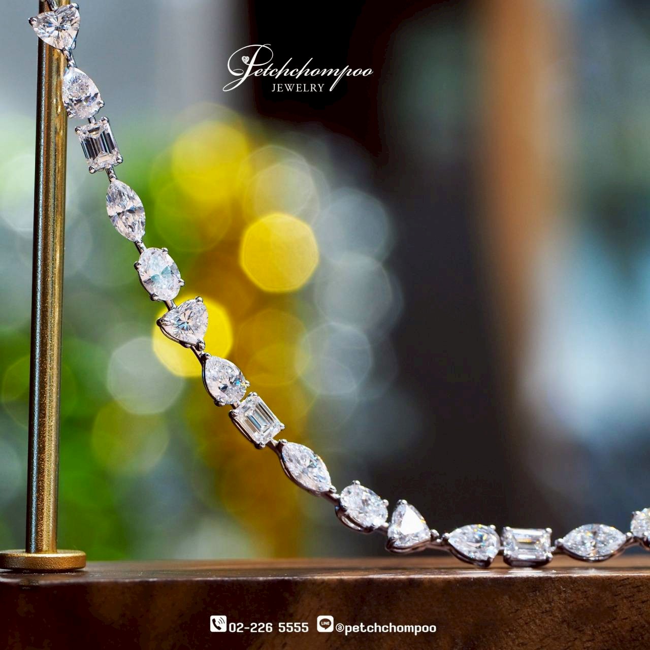 [30211] Diamond Harmony™ – 6.82 ct Mixed Shape Diamond Bracelet  399,000 