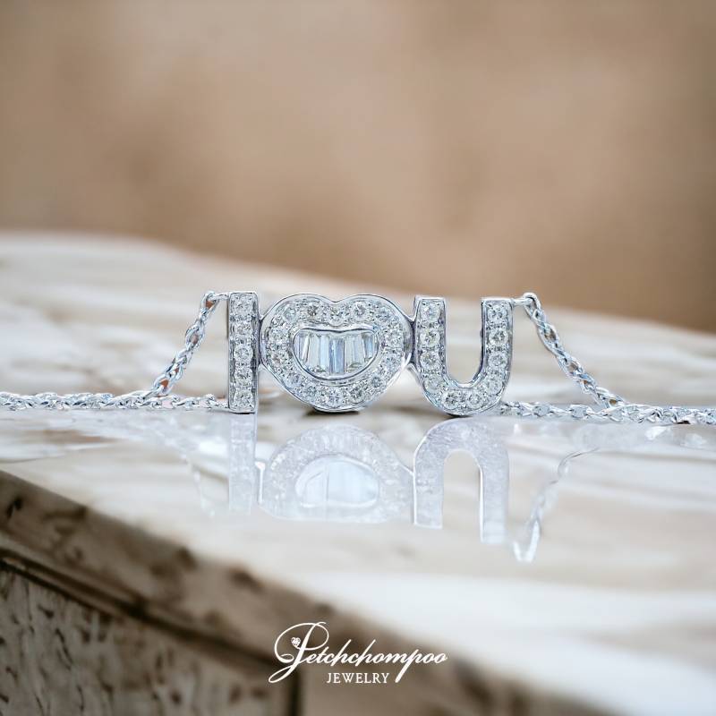 [29119] I Love you diamond bracelet  39,000 