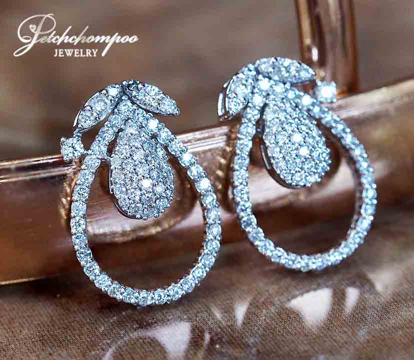 [022186] Diamond earrings  59,000 