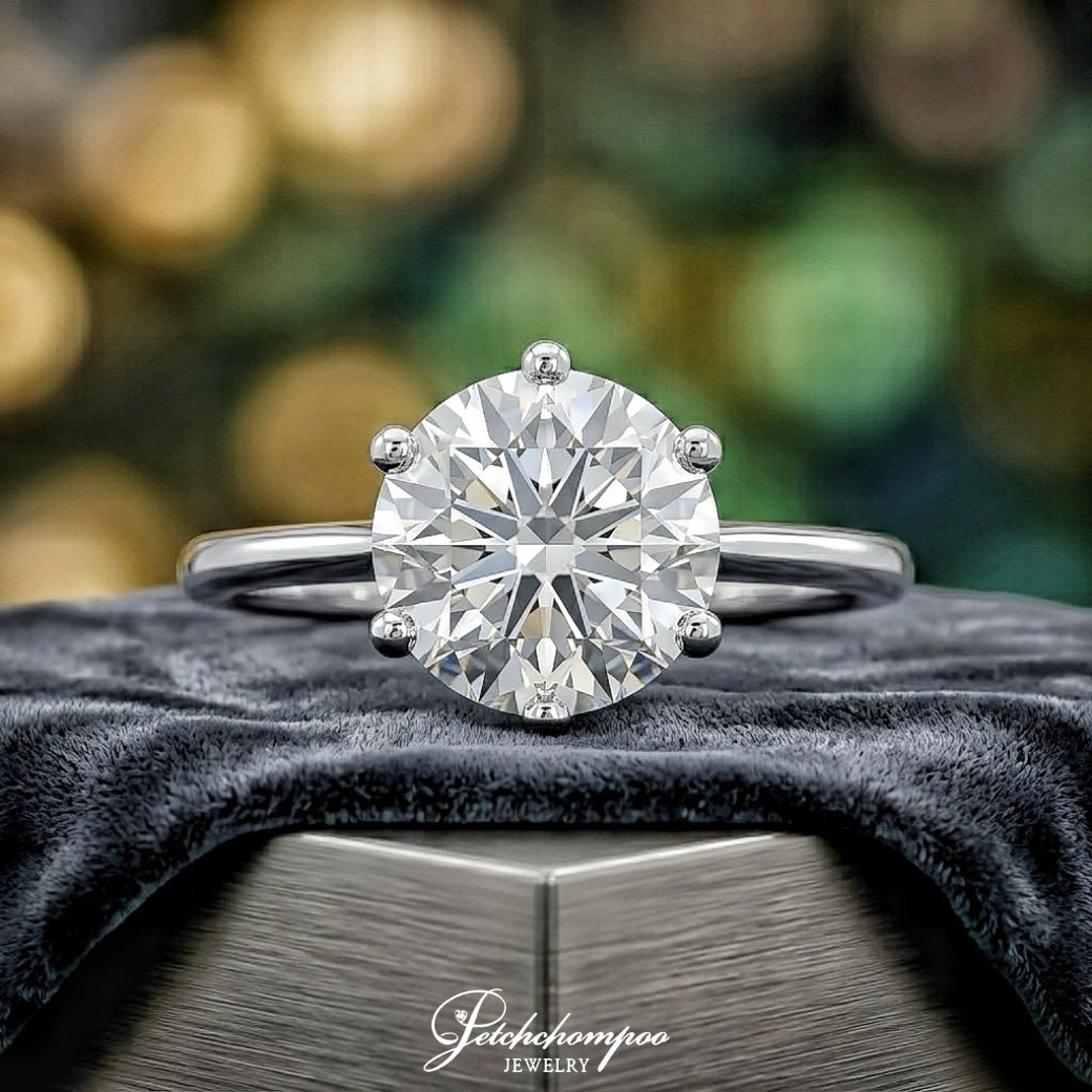 [30562] แหวนเพชรเม็ดเดี่ยว Solitaire Radiance 3.01 กะรัต | J VVS 3EX HKD ลดราคาเหลือ 399,000