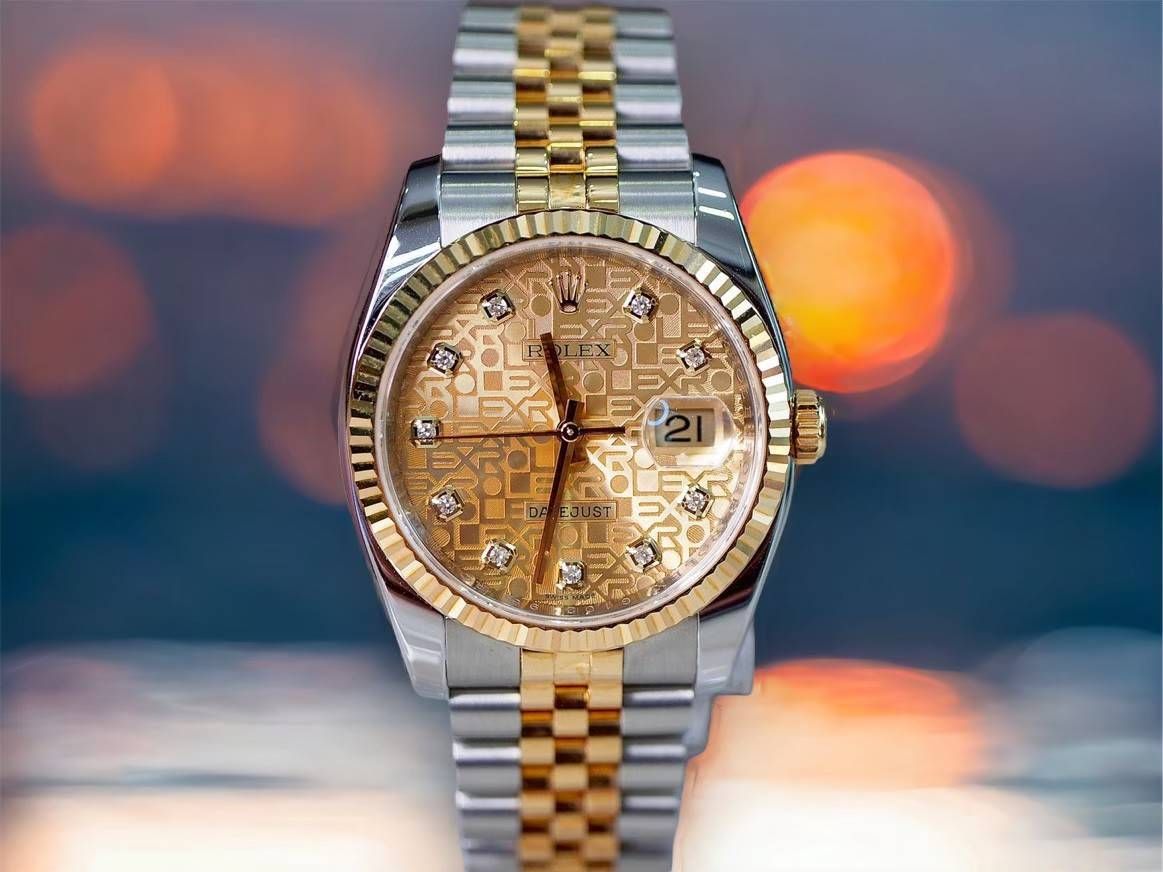 [25980] ROLEX DATEJUST 116233  YELLOW GOLD & STEEL  429,000 