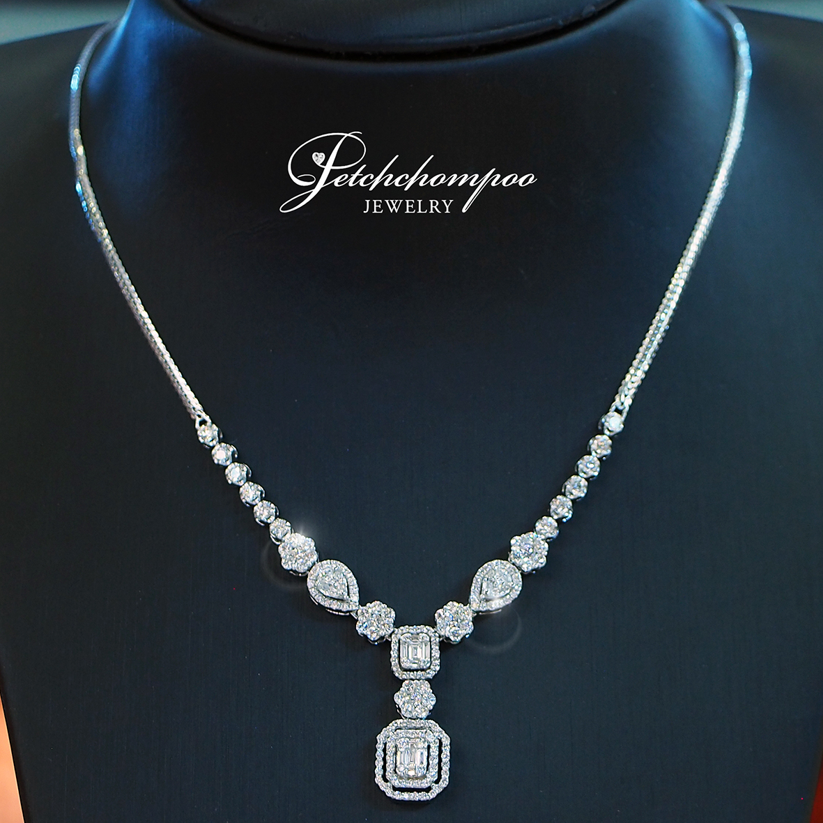 [27408] 2.26 carat diamond necklace  129,000 