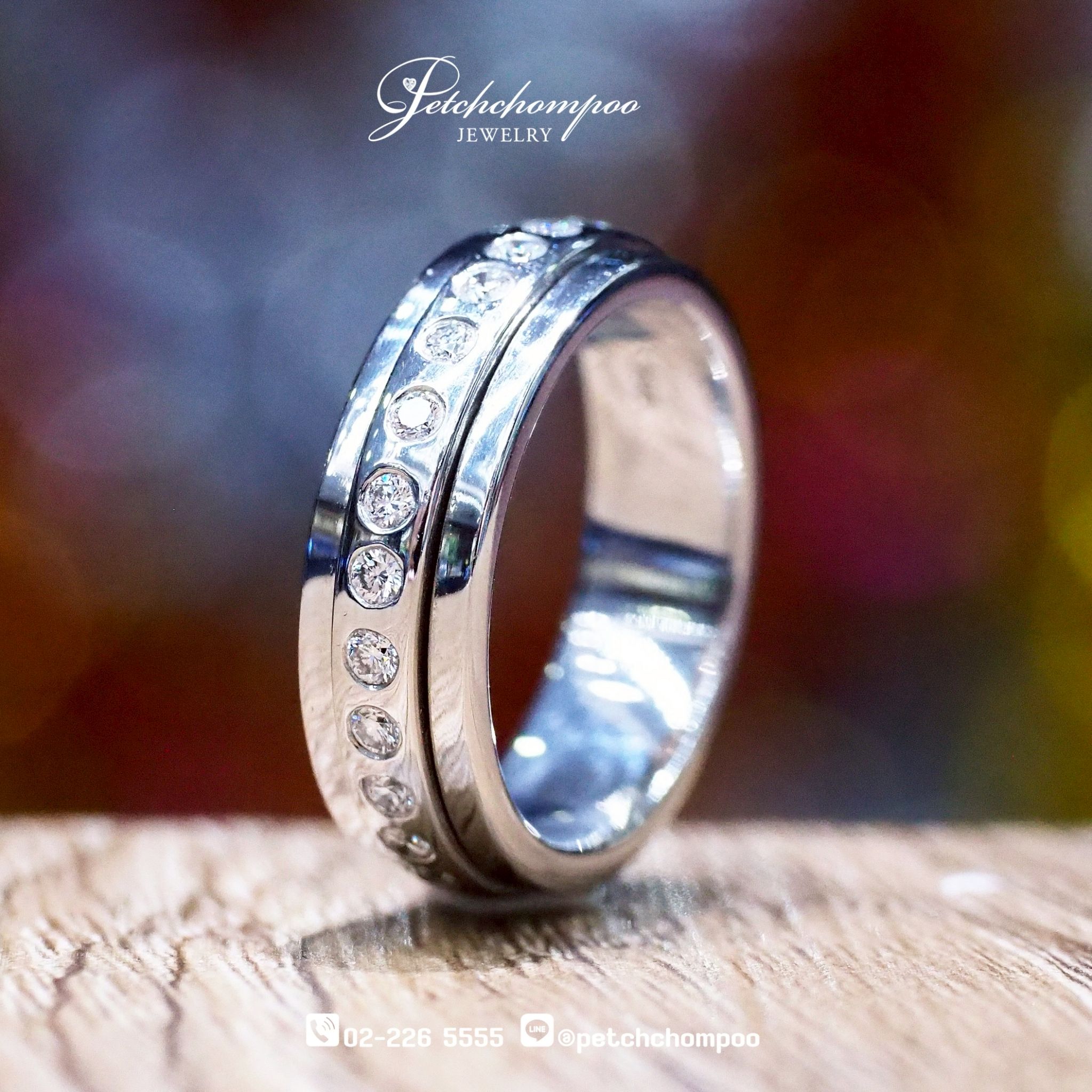 [024992] แหวนเพชรรอบวง Eternity  59,000 