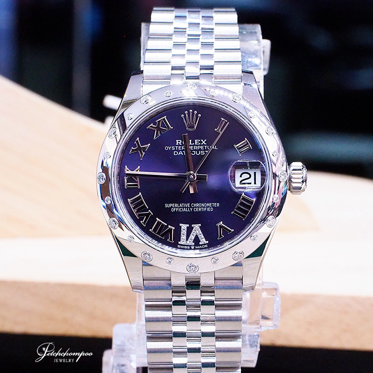[30967] Rolex Datejust 28mm Violet Dial (Ref. 278344RBR)  499,000 