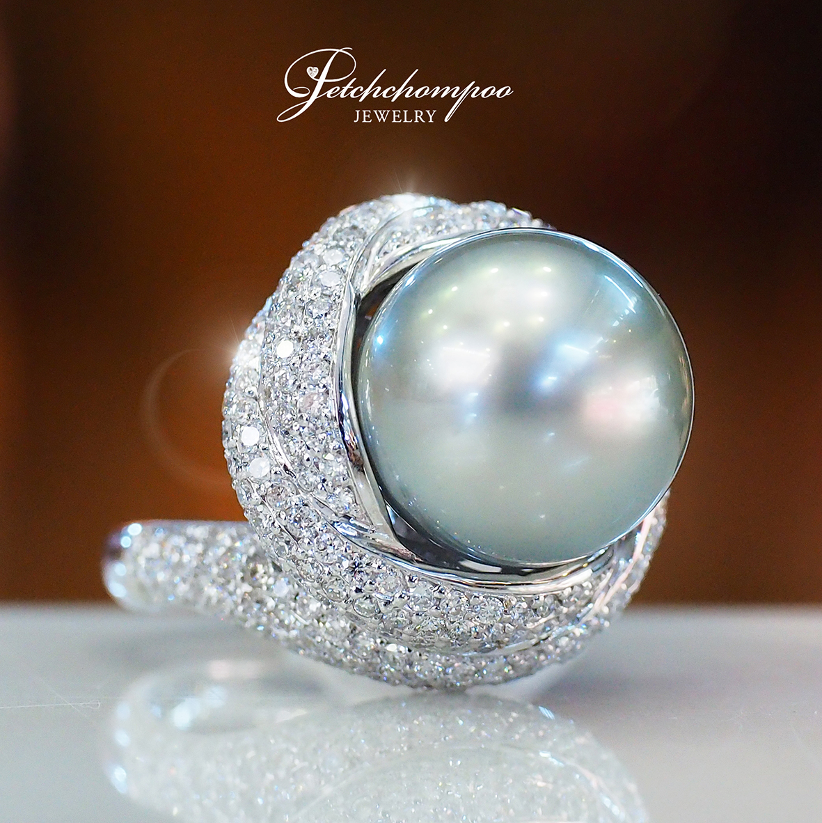 [27425] South Sea pearl ring, 12 mm,  89,000 