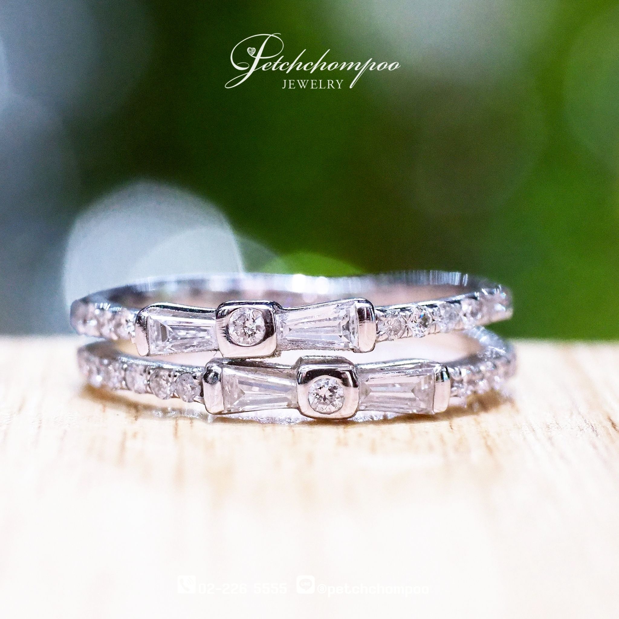 [022252] Double Diamond Ring  39,000 