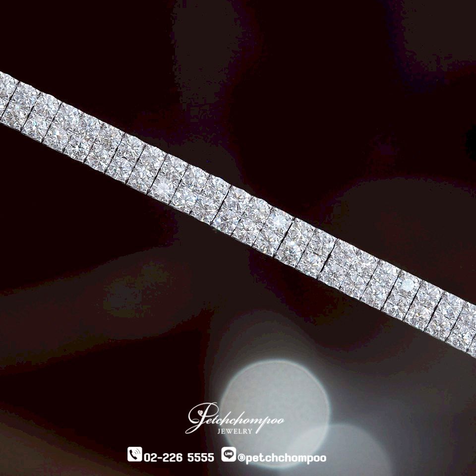 [023909] Double row diamond bracelet  299,000 