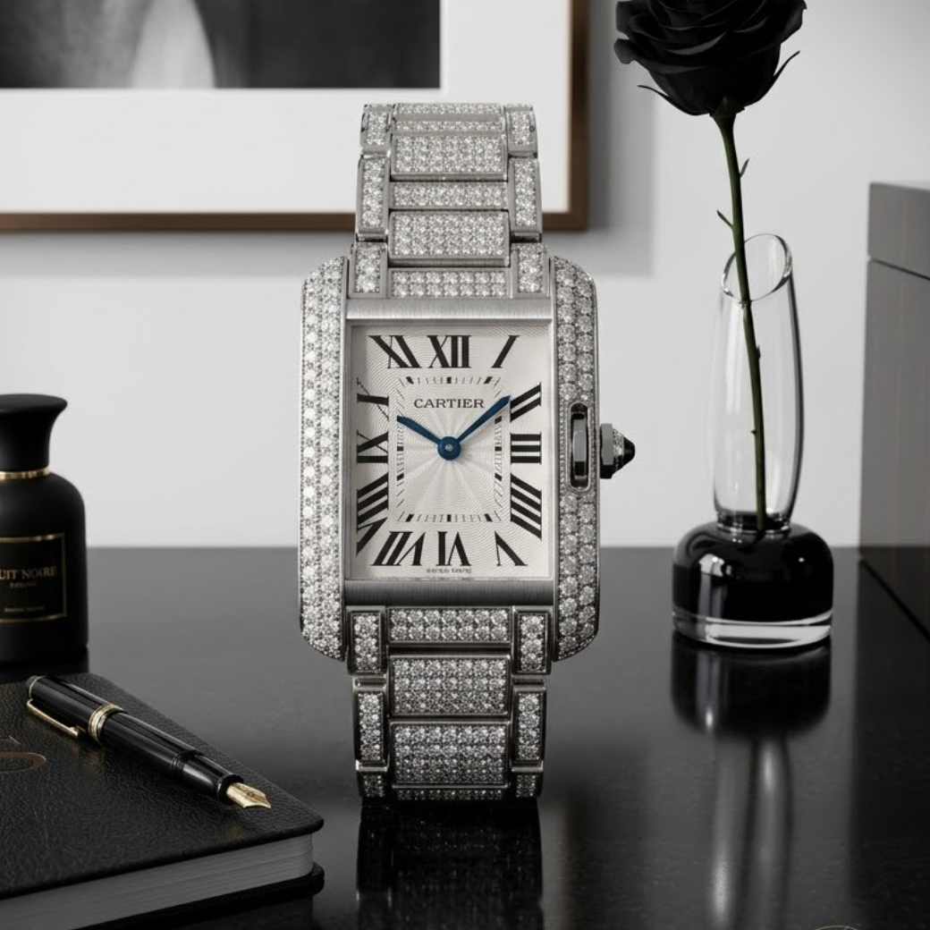 [30685] Cartier Tank Anglaise ref.3485  175,000 