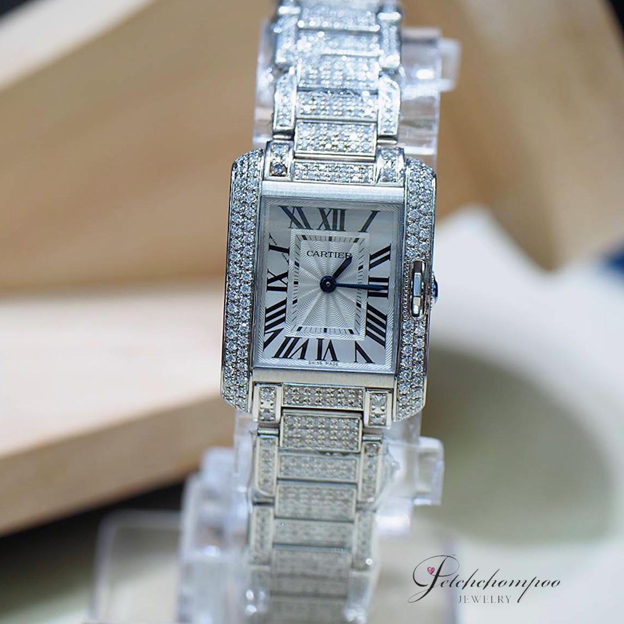 [30685] Cartier Tank Anglaise ref.3485  175,000 