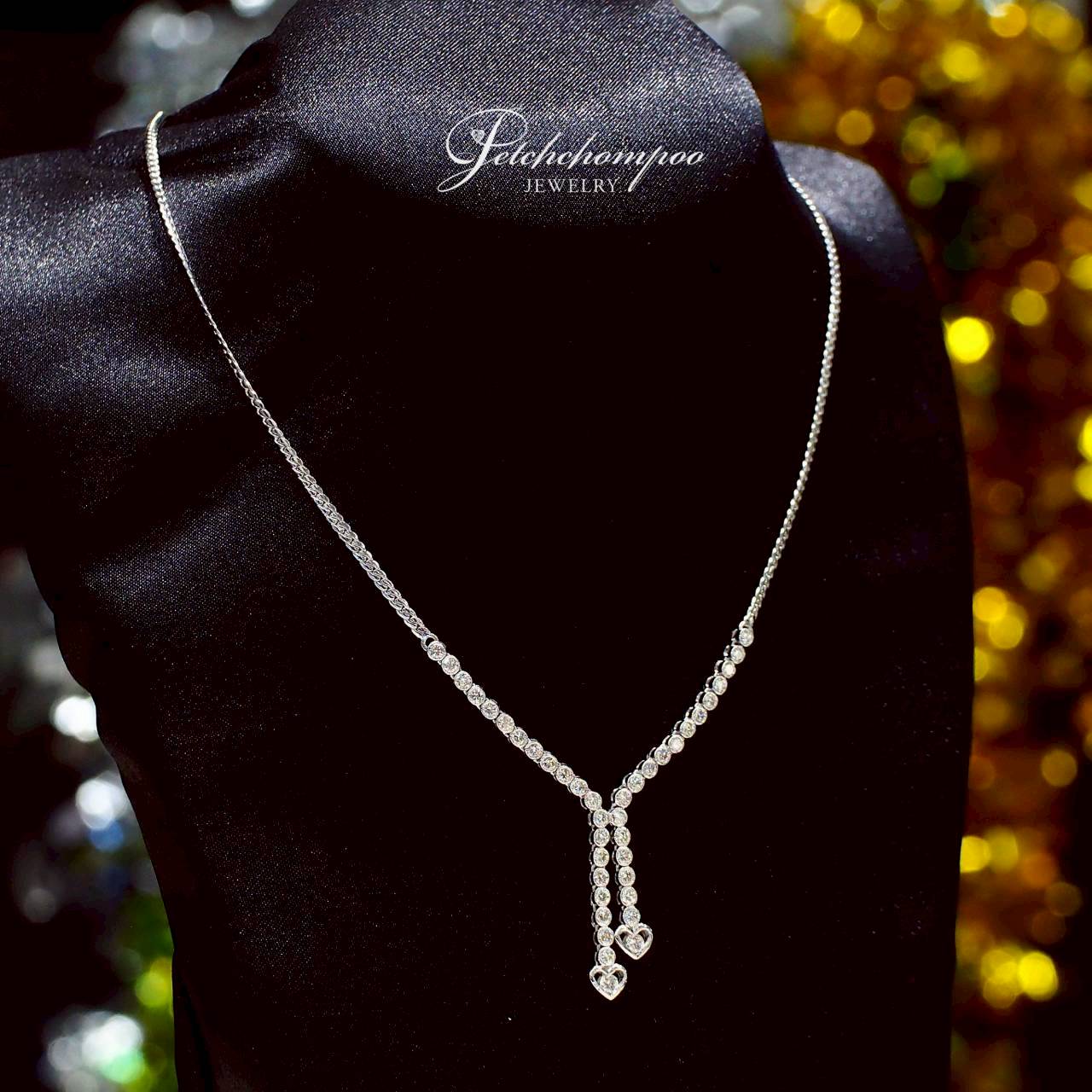 [30487] Crystal Droplet Elegance™ Diamond Necklace  139,000 