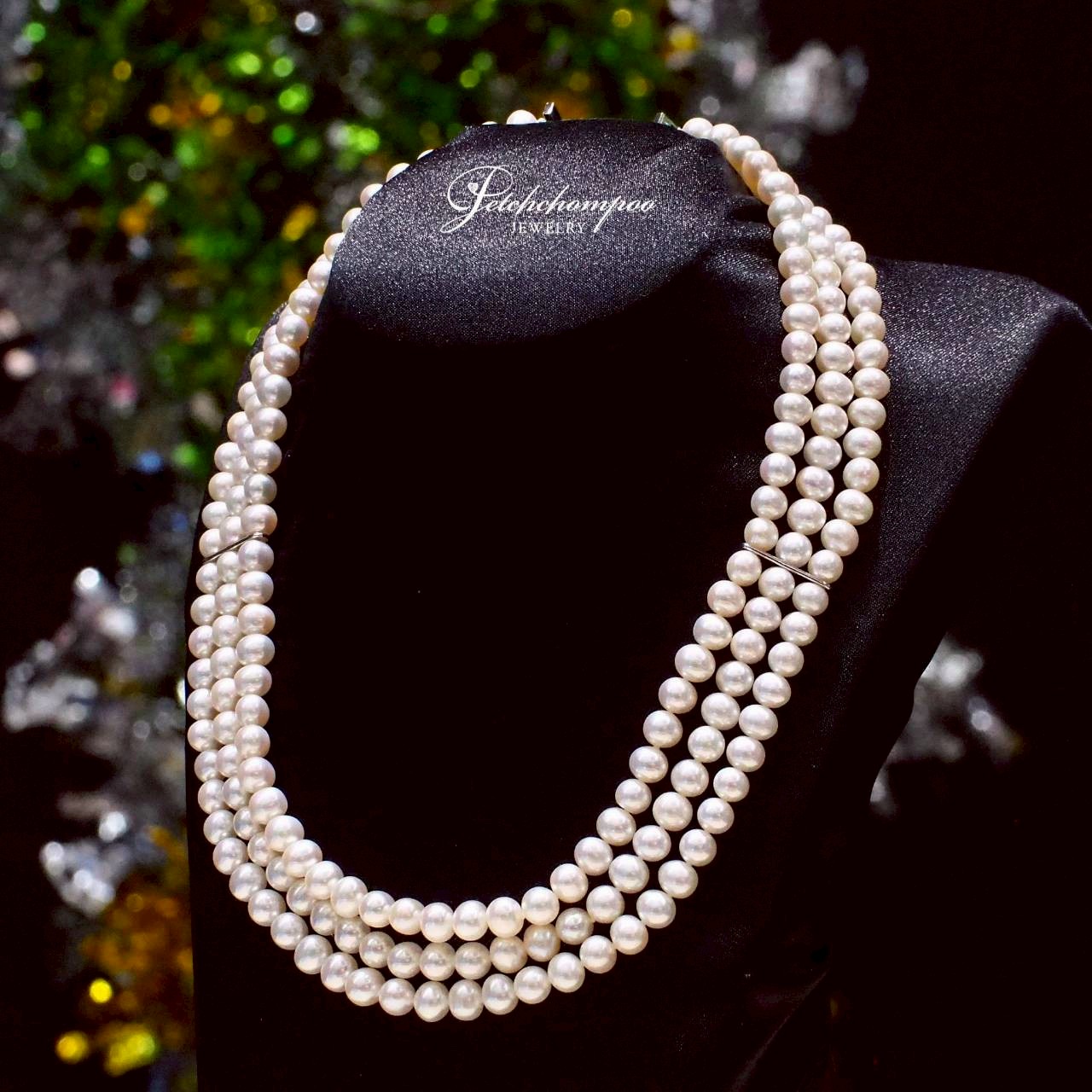 [30099] Akoya Legacy™ สร้อยมุก 3 ชั้น หรูหราเหนือกาลเวลา  89,000 