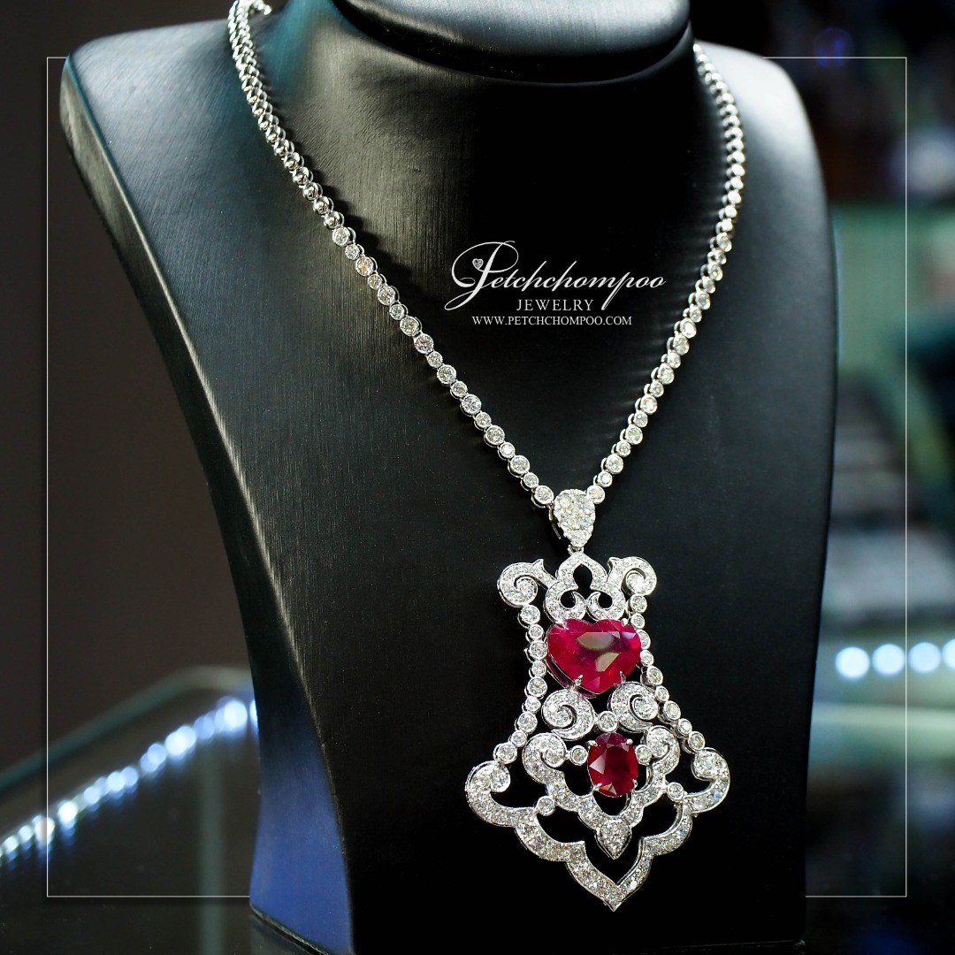 [25225] Ruby and diamond Necklace  429,000 