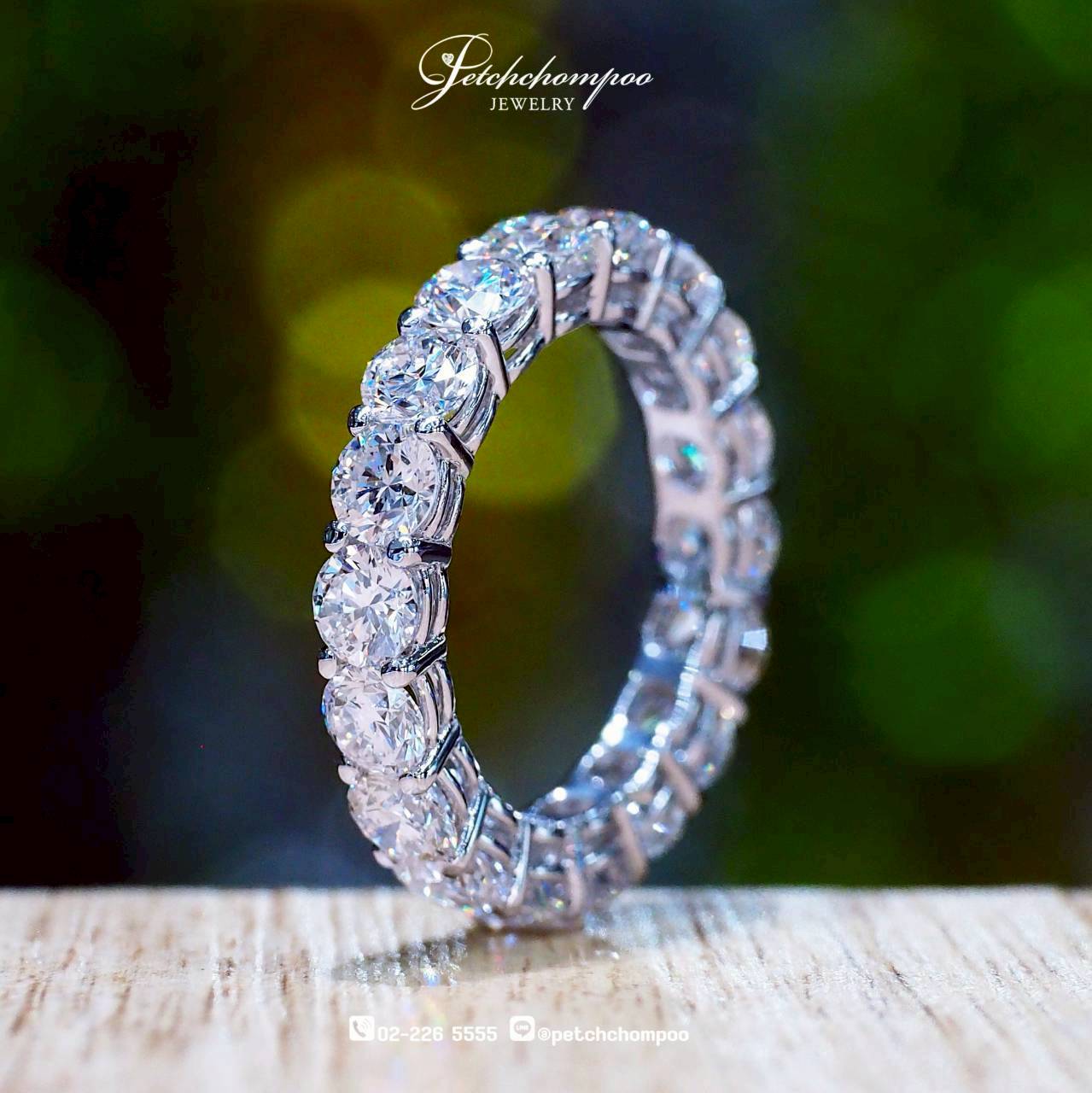 [30393] แหวนเพชรเรียงรอบนิ้ว Eternal Brilliance™ เม็ดละ 25 ตัง  229,000 