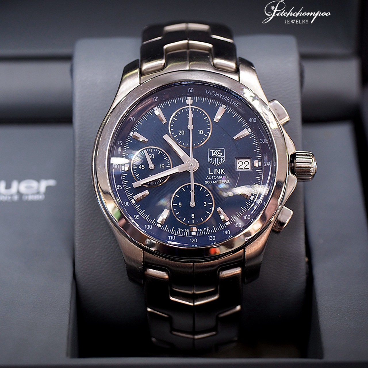 [31029] TAG HEUER Link Calibre 16 Automatic Chronograph 43mm (Gen 4 / Ref. CJF2112)  39,000 