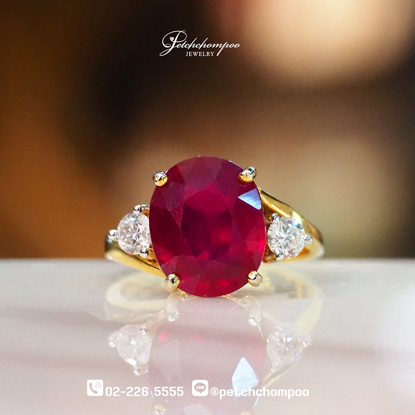 [29575] Ruby/Africa (gf) oval diam sides  29,000 