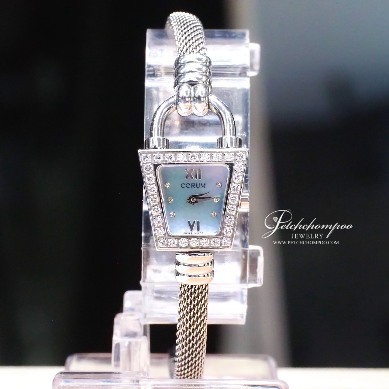 [26432] Corum Boutique Lock 101.414.20 - นาฬิกาหรูสุดยูนีค ดีไซน์แม่กุญแจ  49,000 