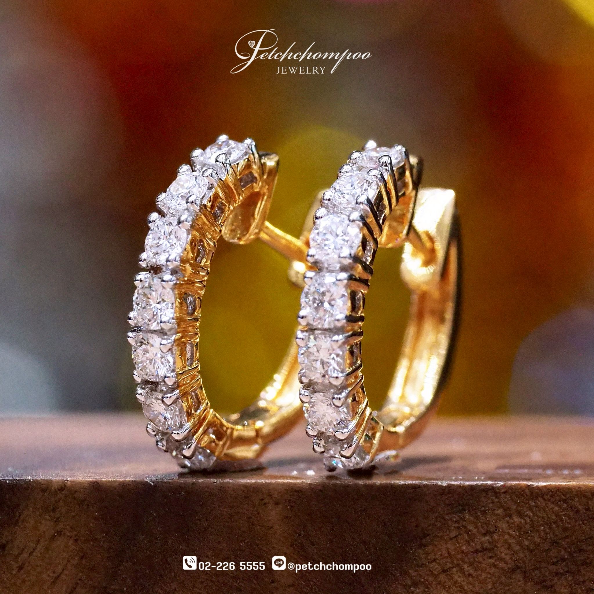 [29259] 0.70 carat diamond earring  39,000 