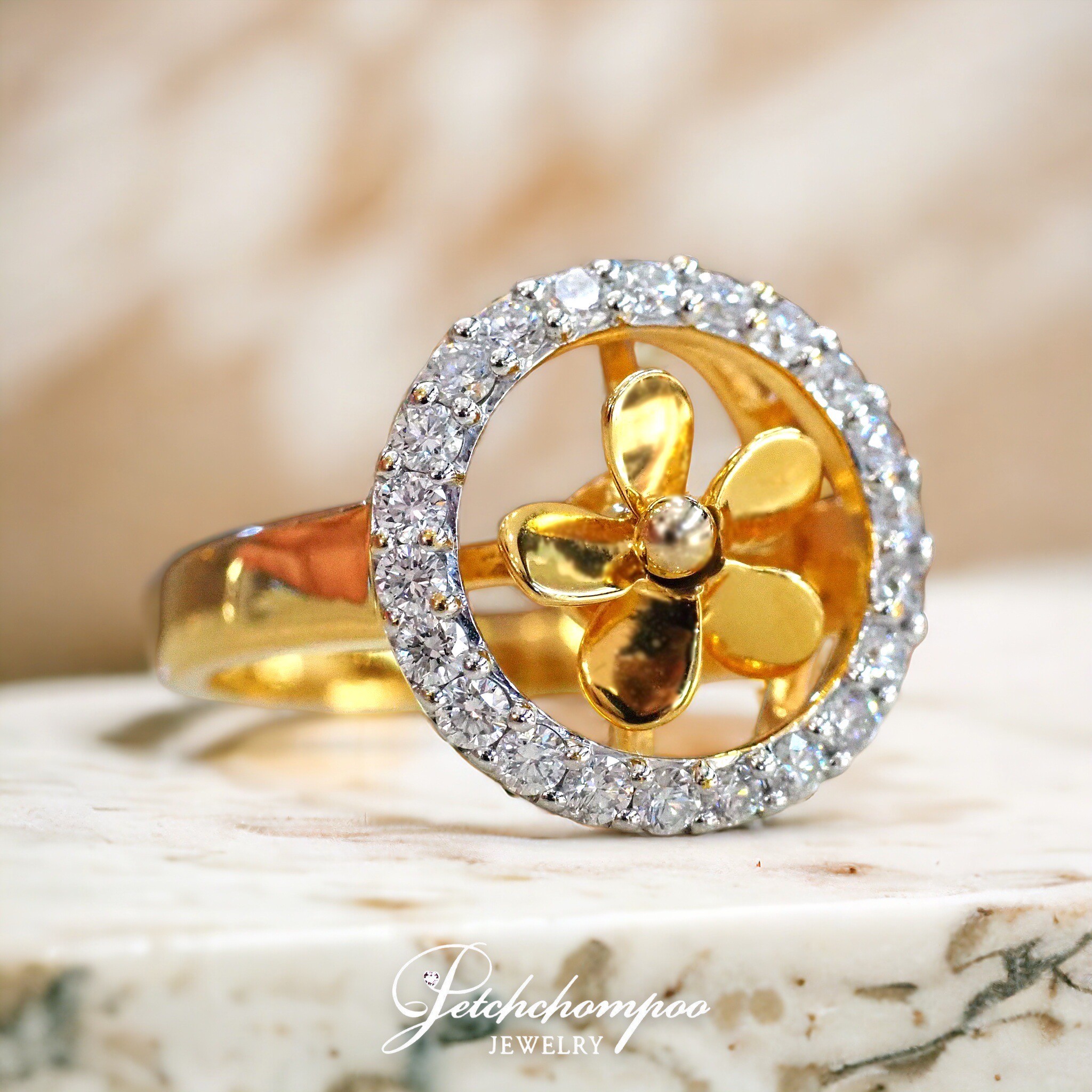 [29541] Lucky wind-wheel diamond ring  39,000 