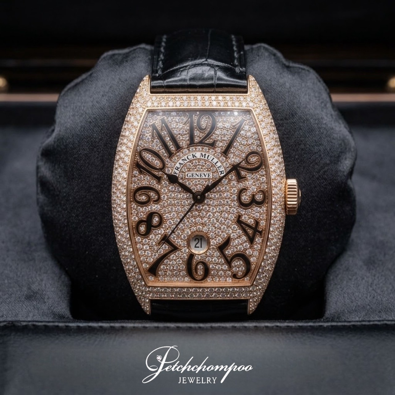 [31006] Francke Muller Cintrée Curvex XL 18K Rose Gold (Ref. 8880 SC)  365,000 
