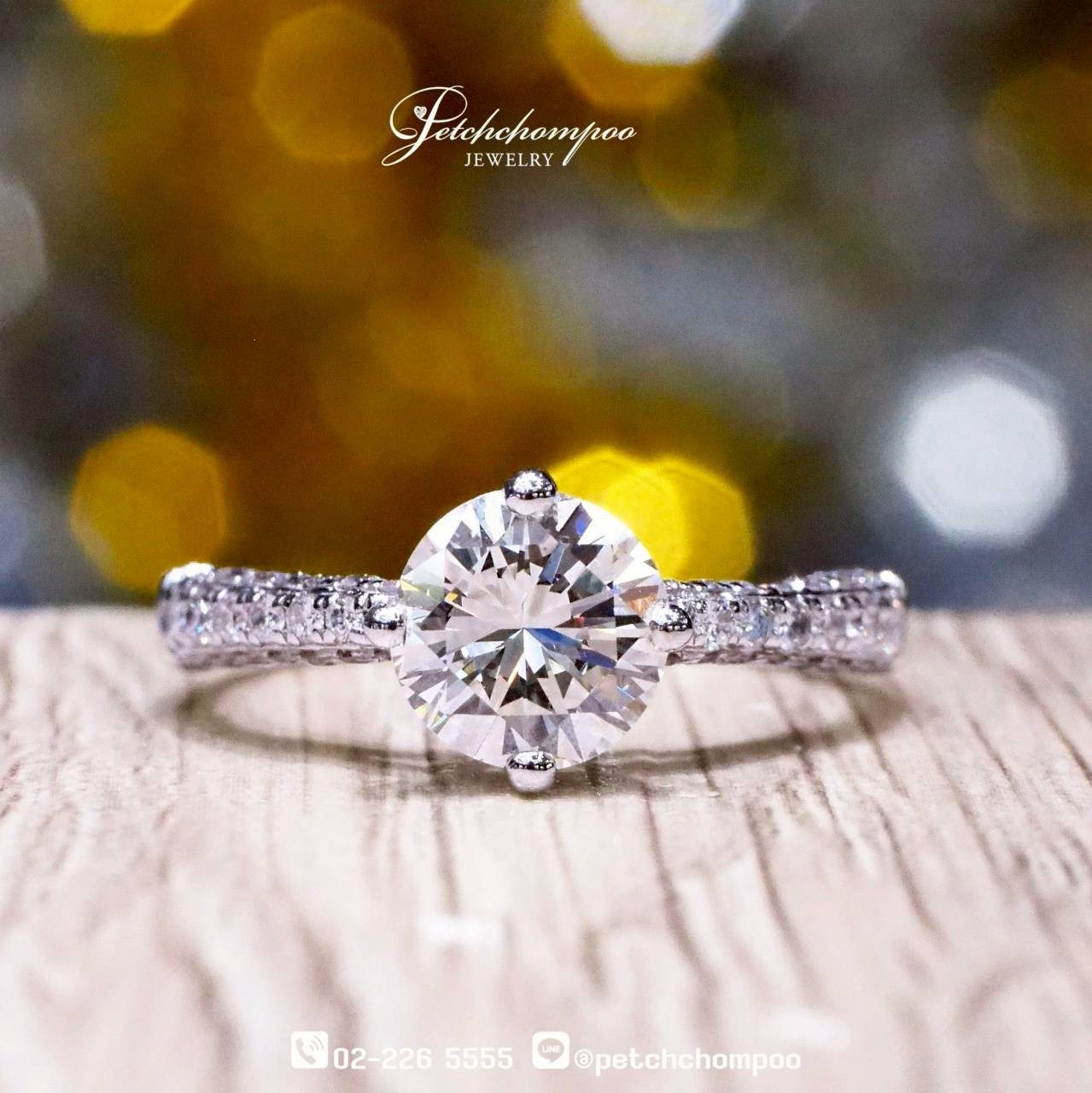 [27043] diamond ring 1.35 carats Discount 189,000