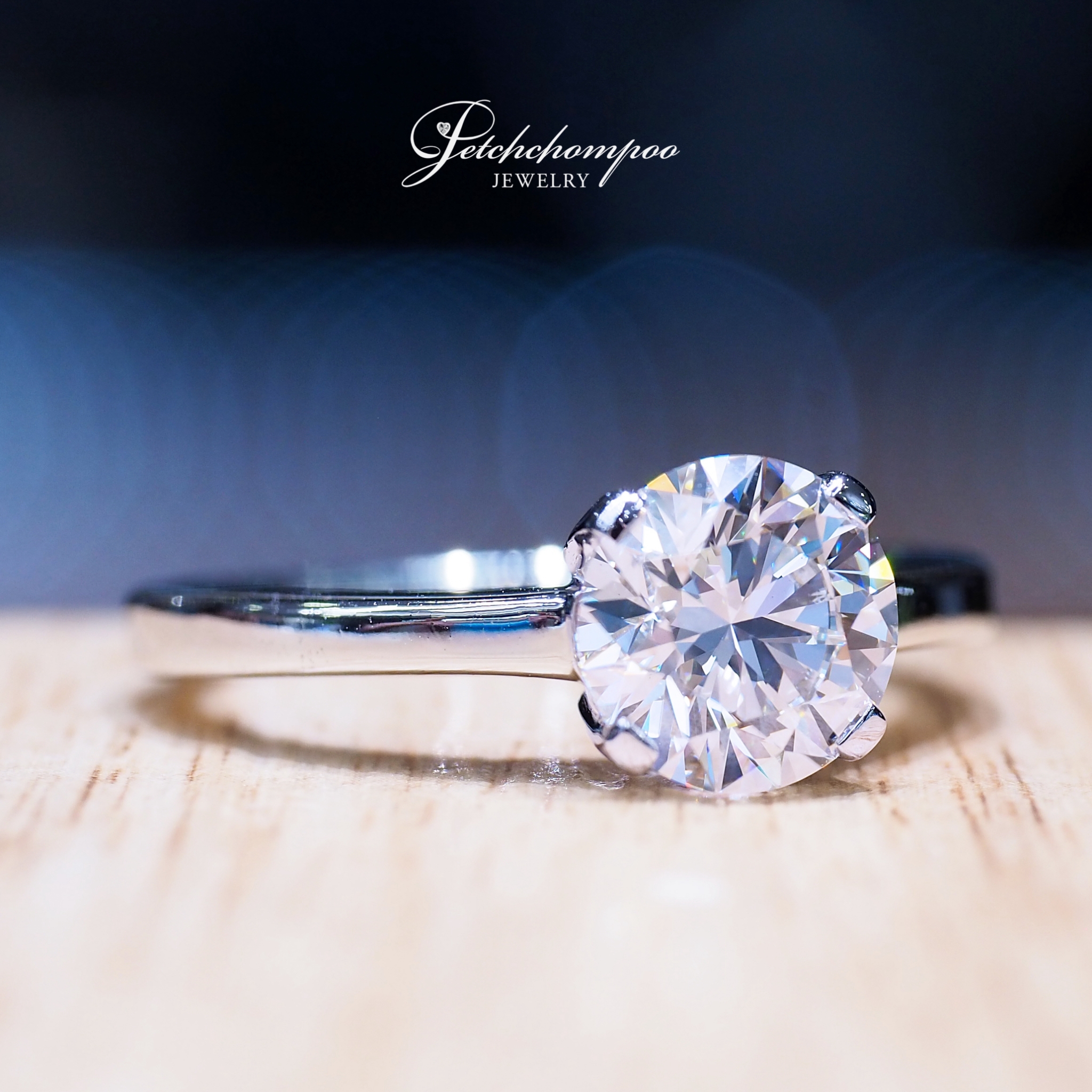 [31015] 2.00-carat Pure Crown Solitaire diamond ring, 3EX (Triple Excellent) HRD certified. Discount 359,000