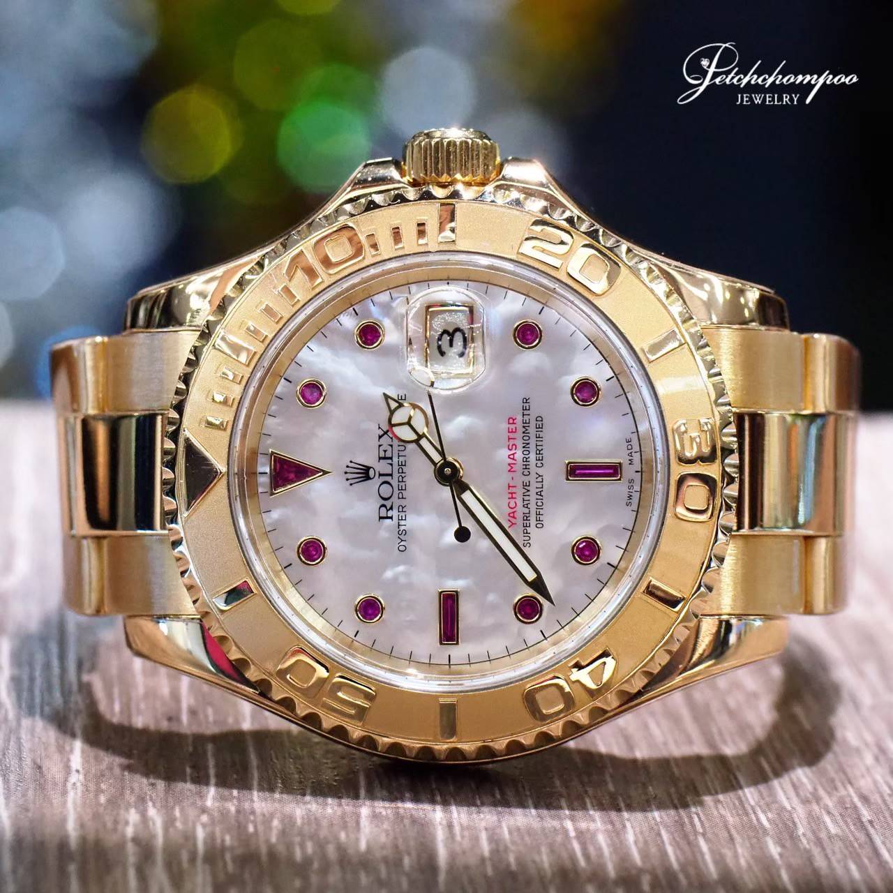 [30941] Rolex Yacht-Master Ruby MOP Dial 40 mm  1,550,000 