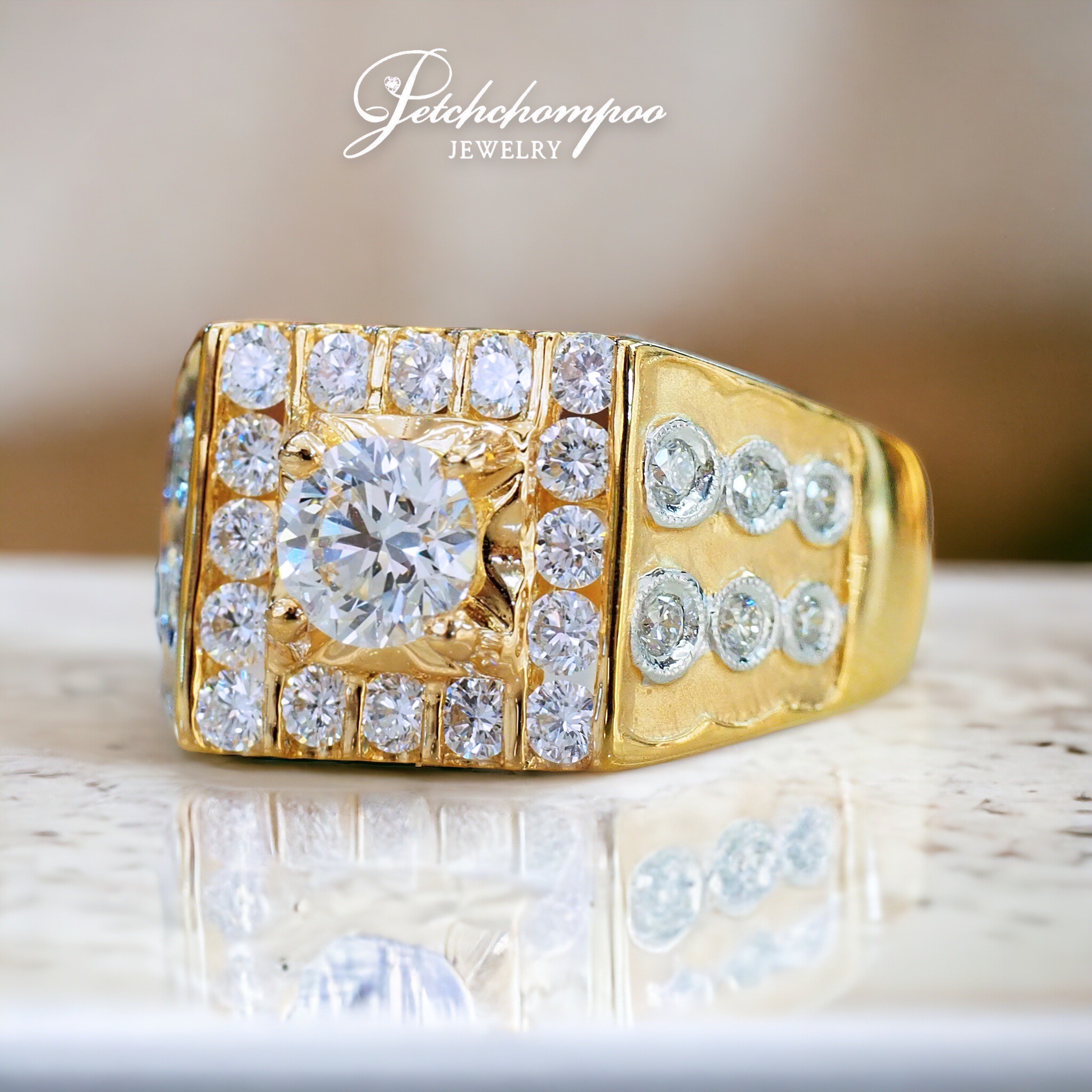 [29182] 0.71 carat diamond men ring Discount 99,000