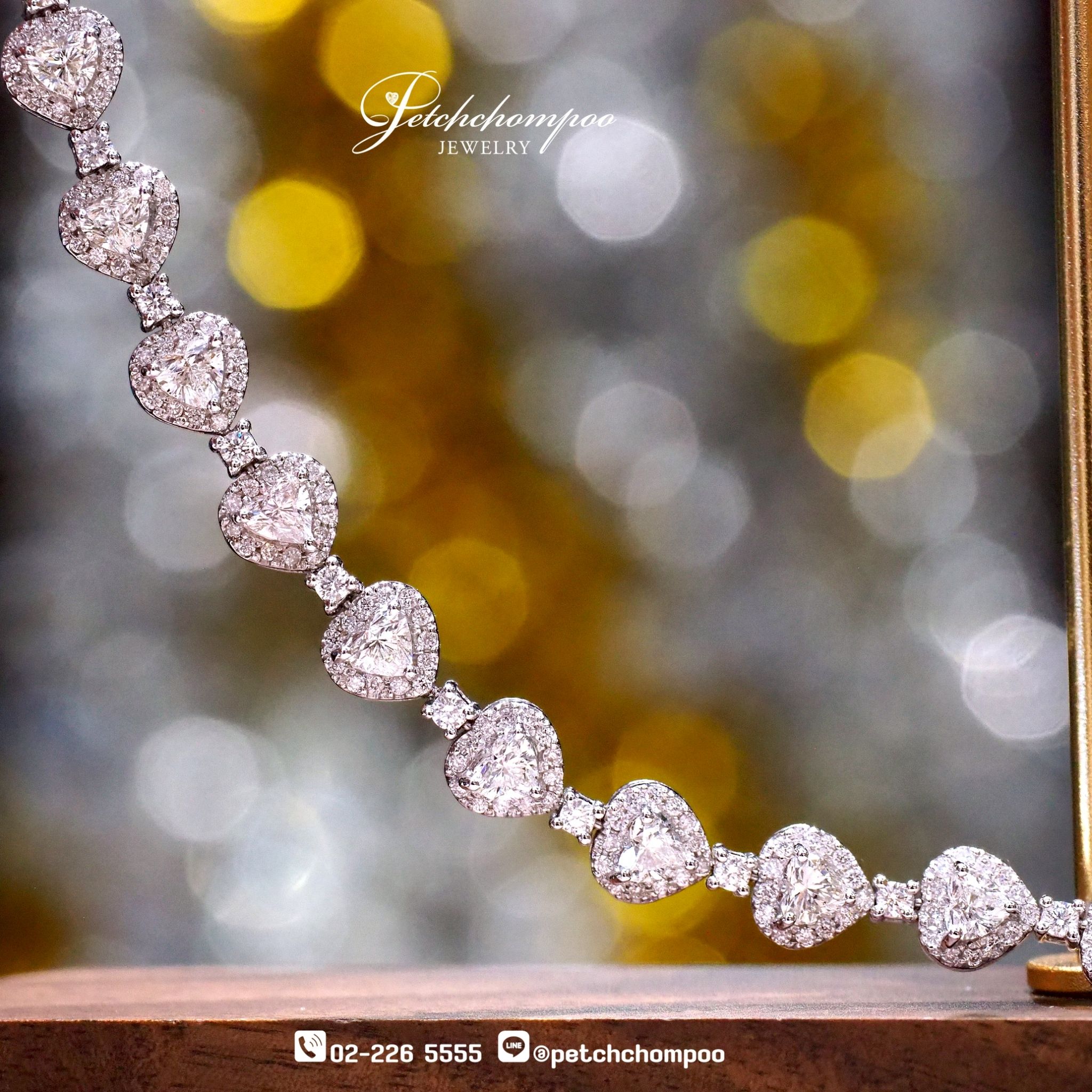 [27503] Fancy-Cut Diamond Bracelet  259,000 