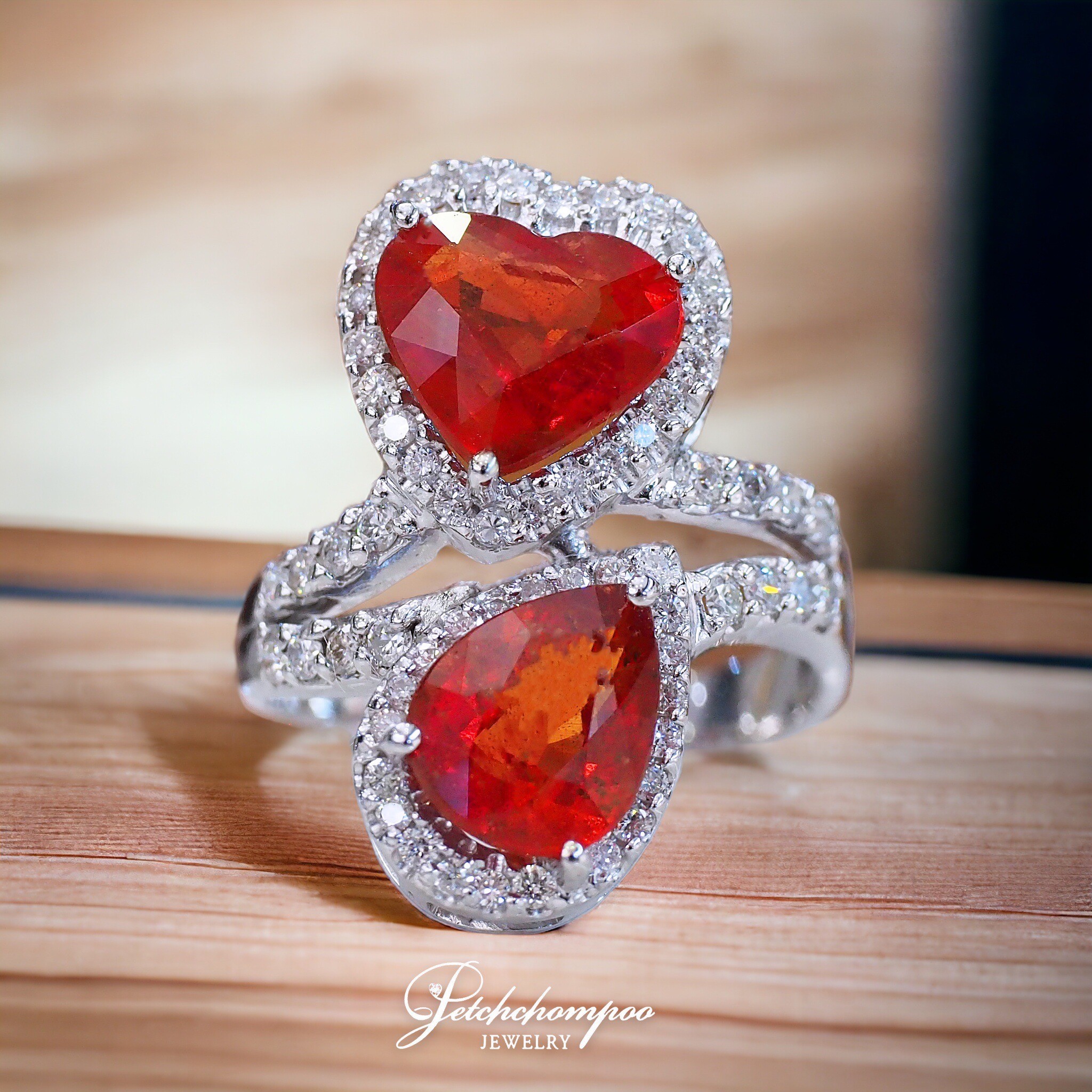 [29215] Yellow sapphire with diamond ring  79,000 