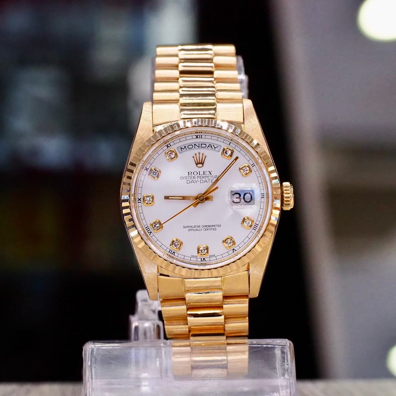 [29783] Rolex Day-Date Ref:18238 Yellow Gold18K  589,000 