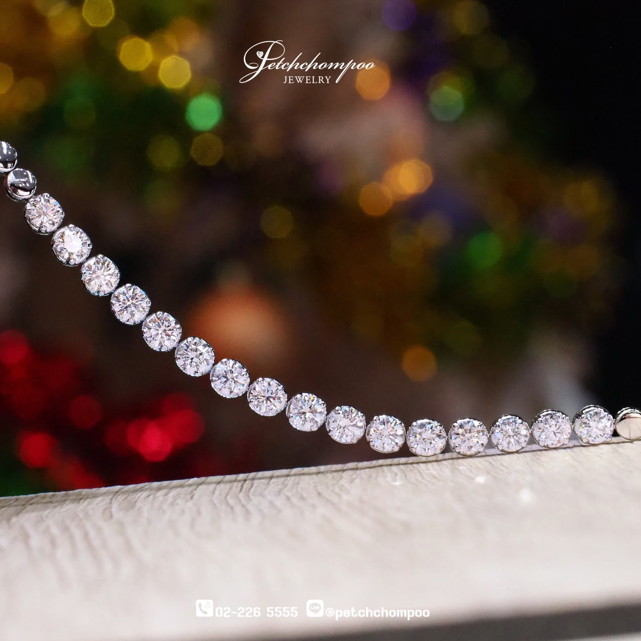 [29735] Tennis diamond bracelet  259,000 