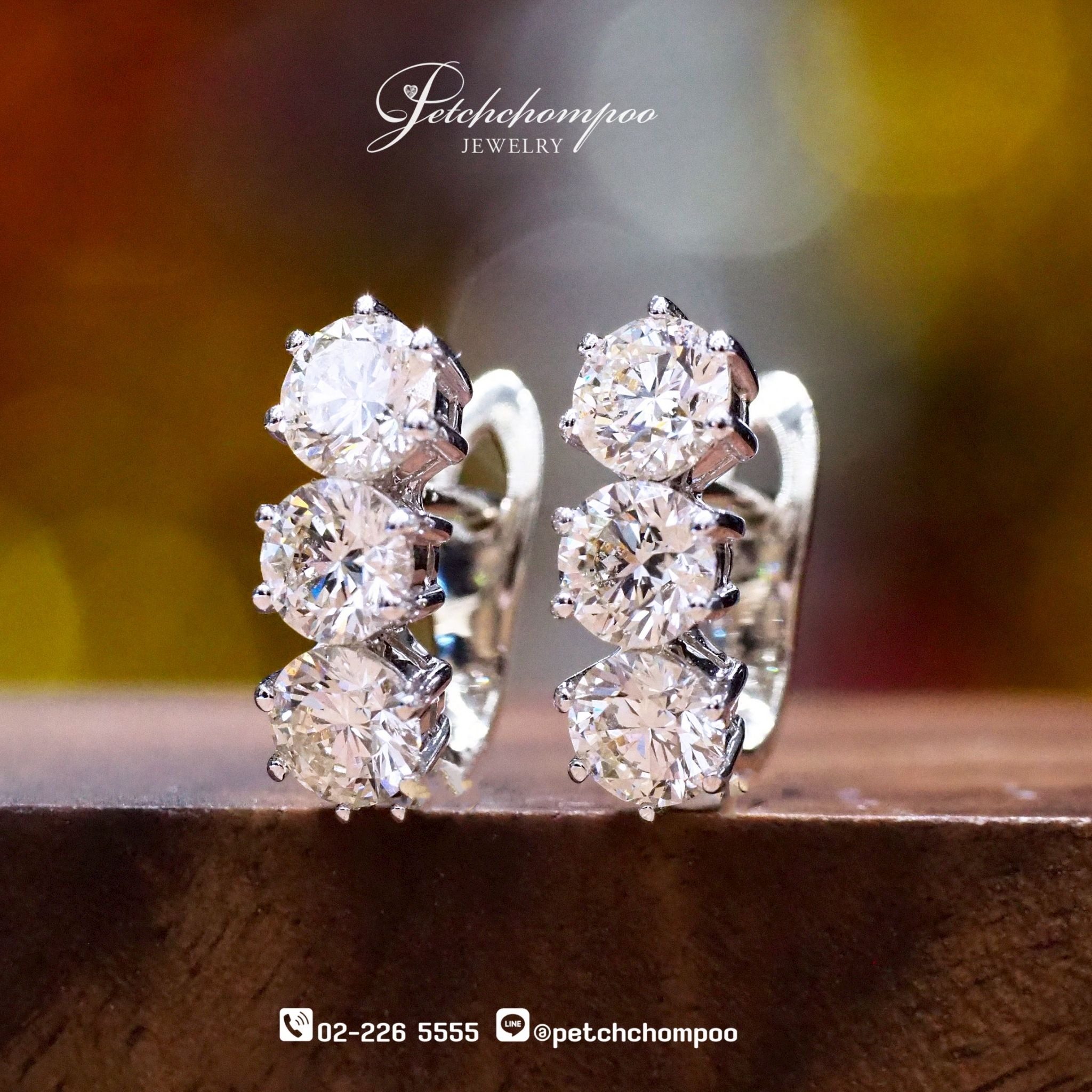 [27651] Diamond earrings  119,000 