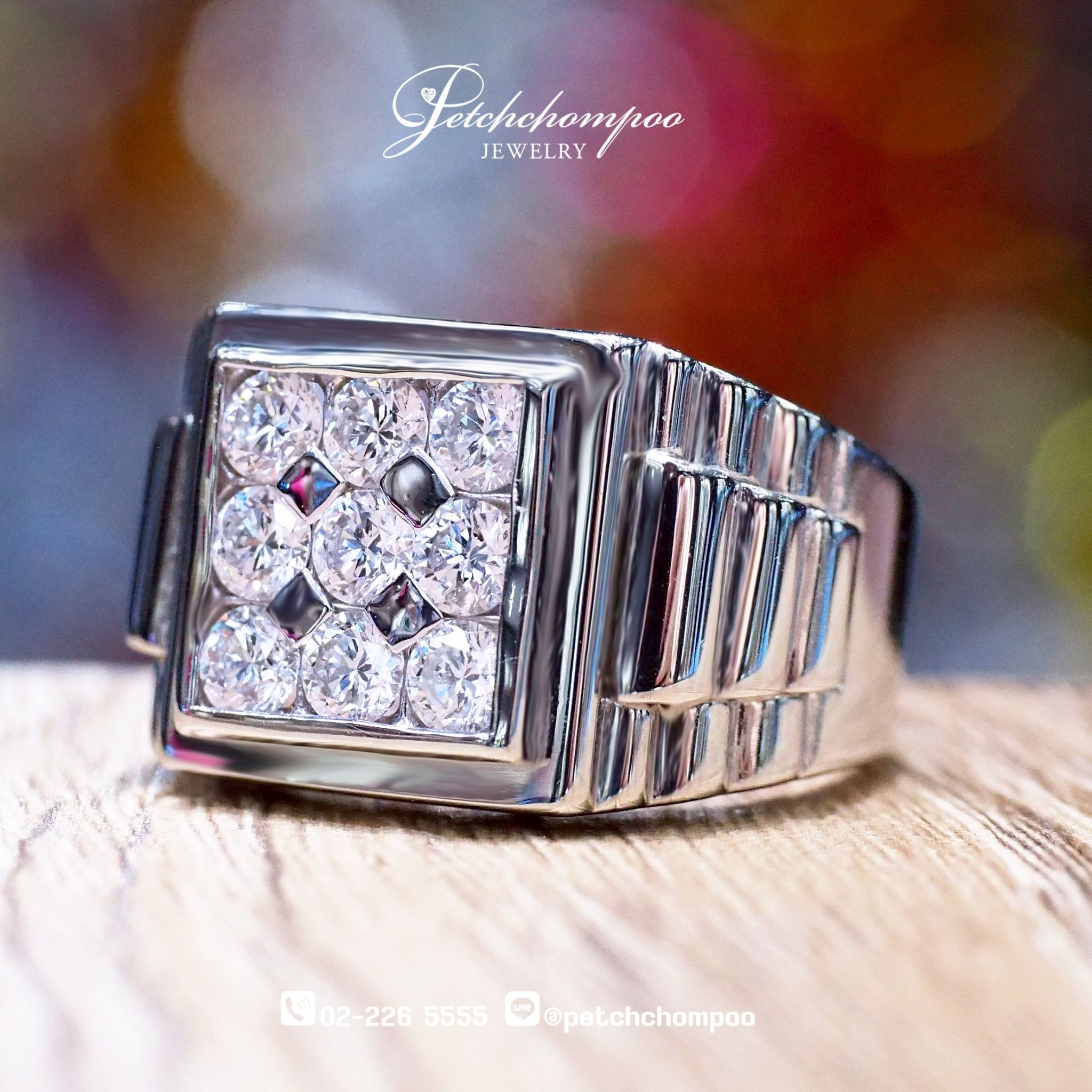 [26164] Diamond Men Ring  99,000 