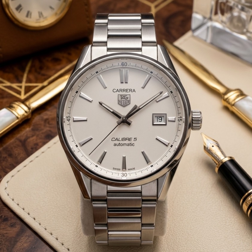 [30714] Tag Heuer Carrera Calibre 5 Automatic Watch  49,000 