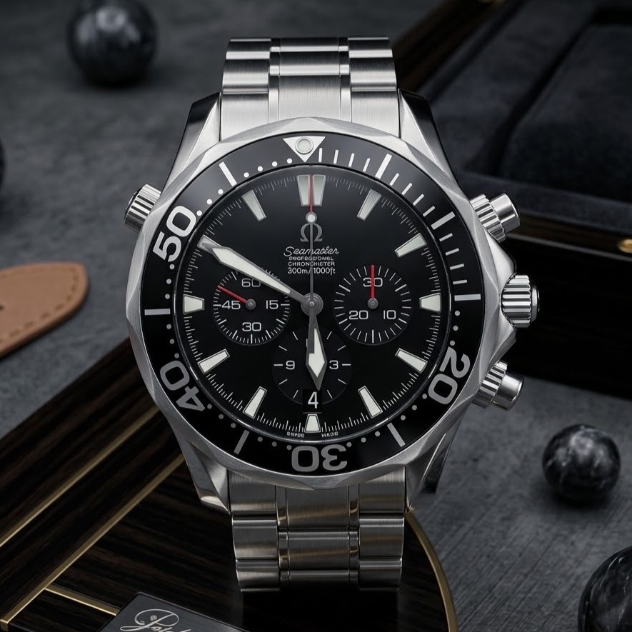 [30727] Omega Seamaster Chronograph | The "King Size" Limited Edition  89,000 