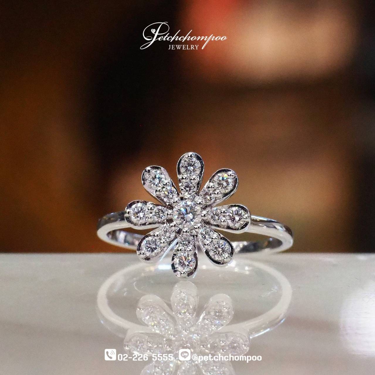 [29569] Flower diamond ring  29,900 