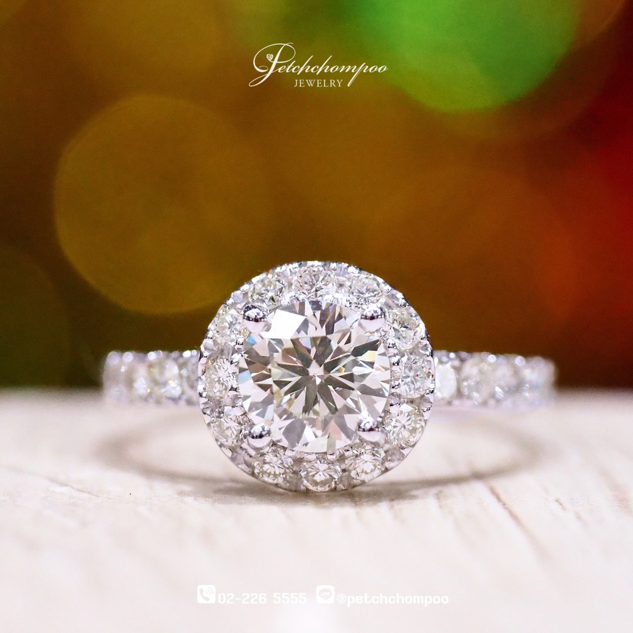 [29794] Eterna Bloom™  Diamond Ring with 1.01 Carat Center Stone Discount 99,000