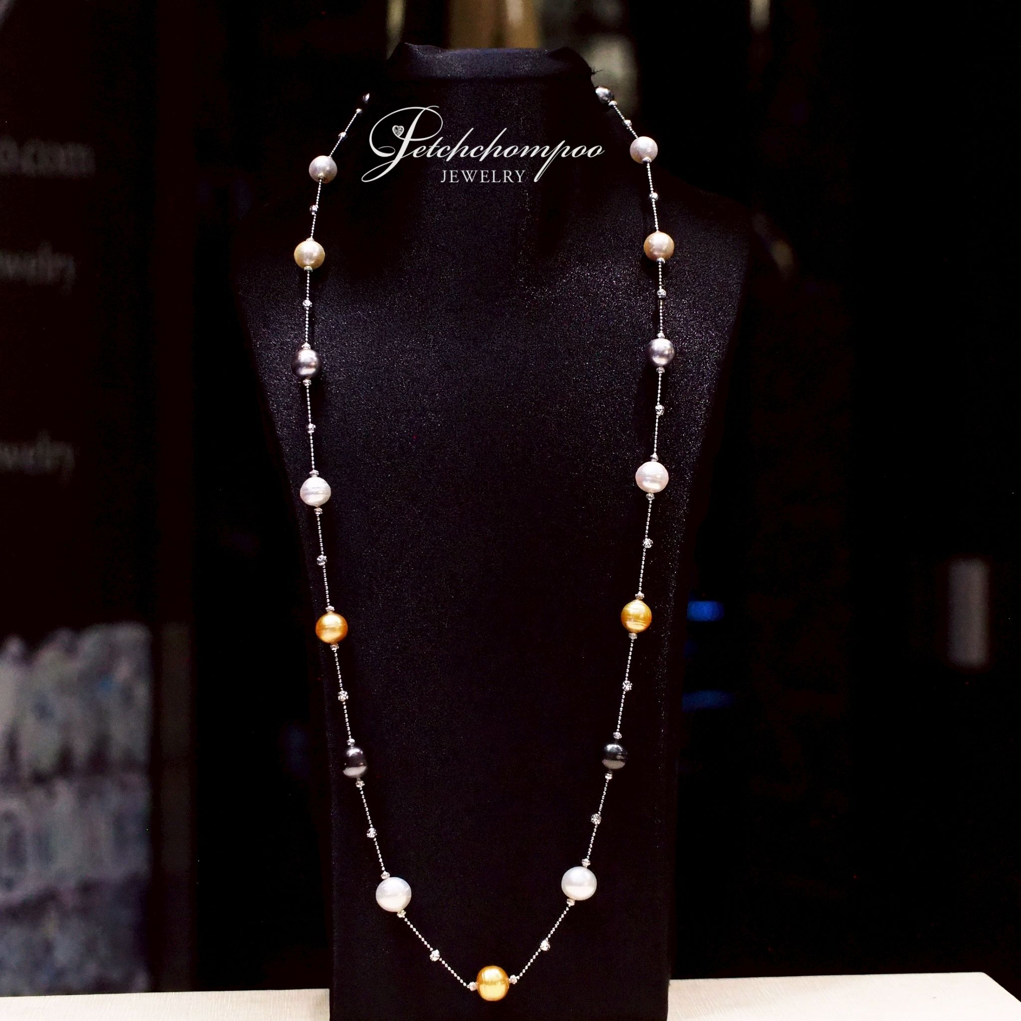 [28863] Multicolor southsea pear with chain  59,000 