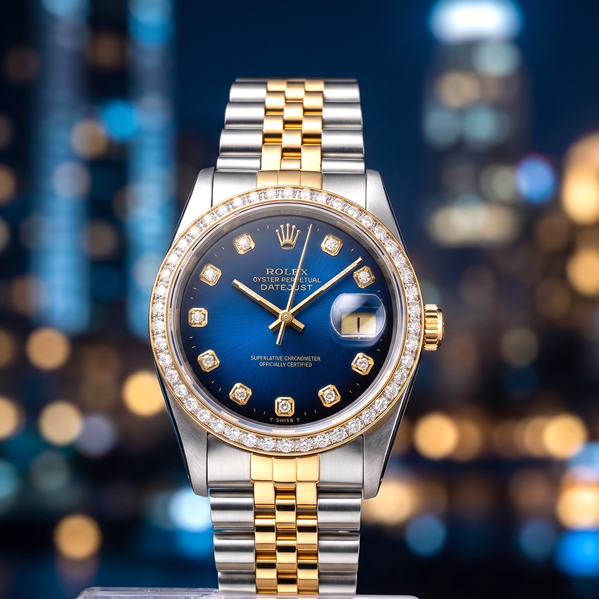 [30985] Rolex Datejust King Size 36mm Ref. 16233  195,000 