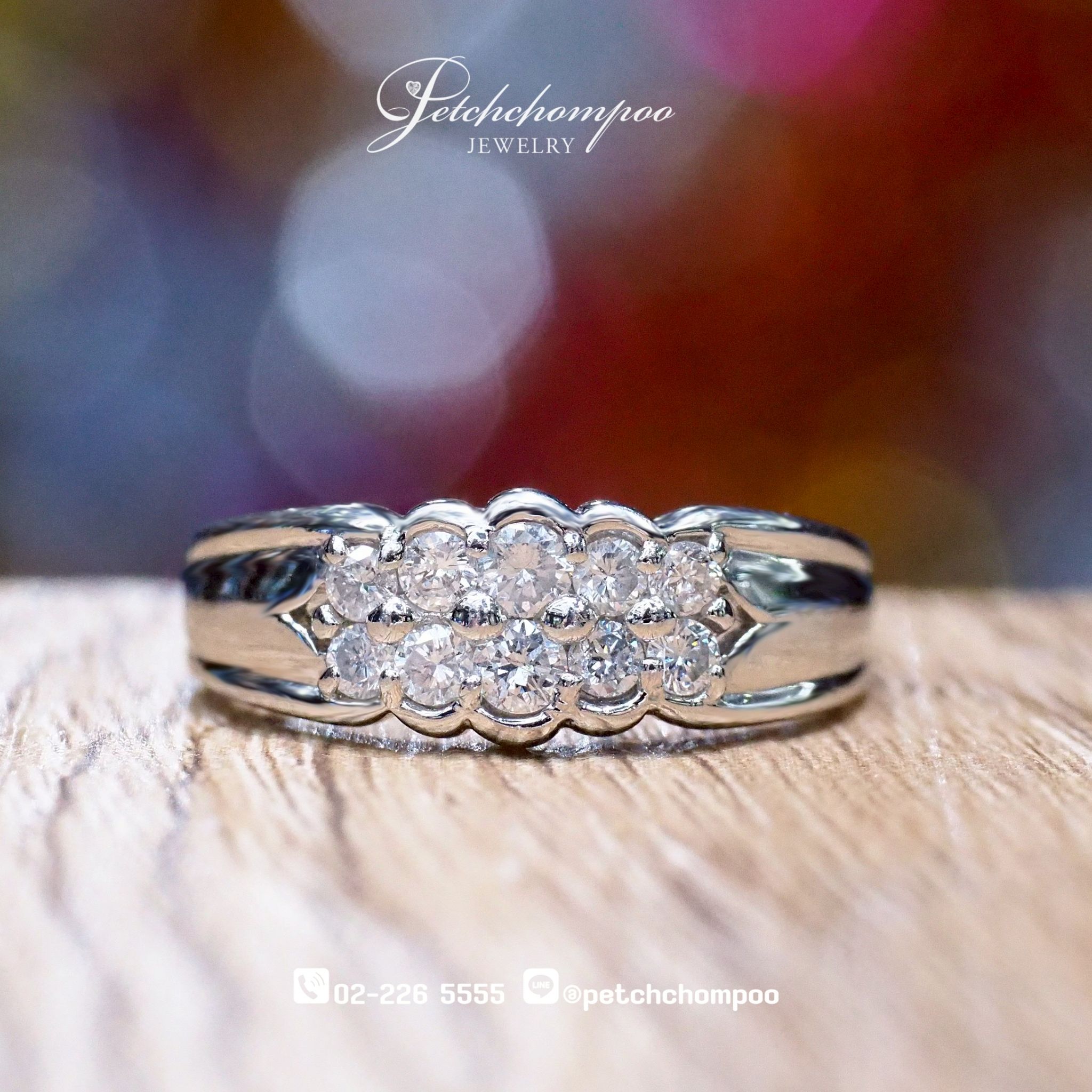 [011029] Ring with diamonds Discount 25,000